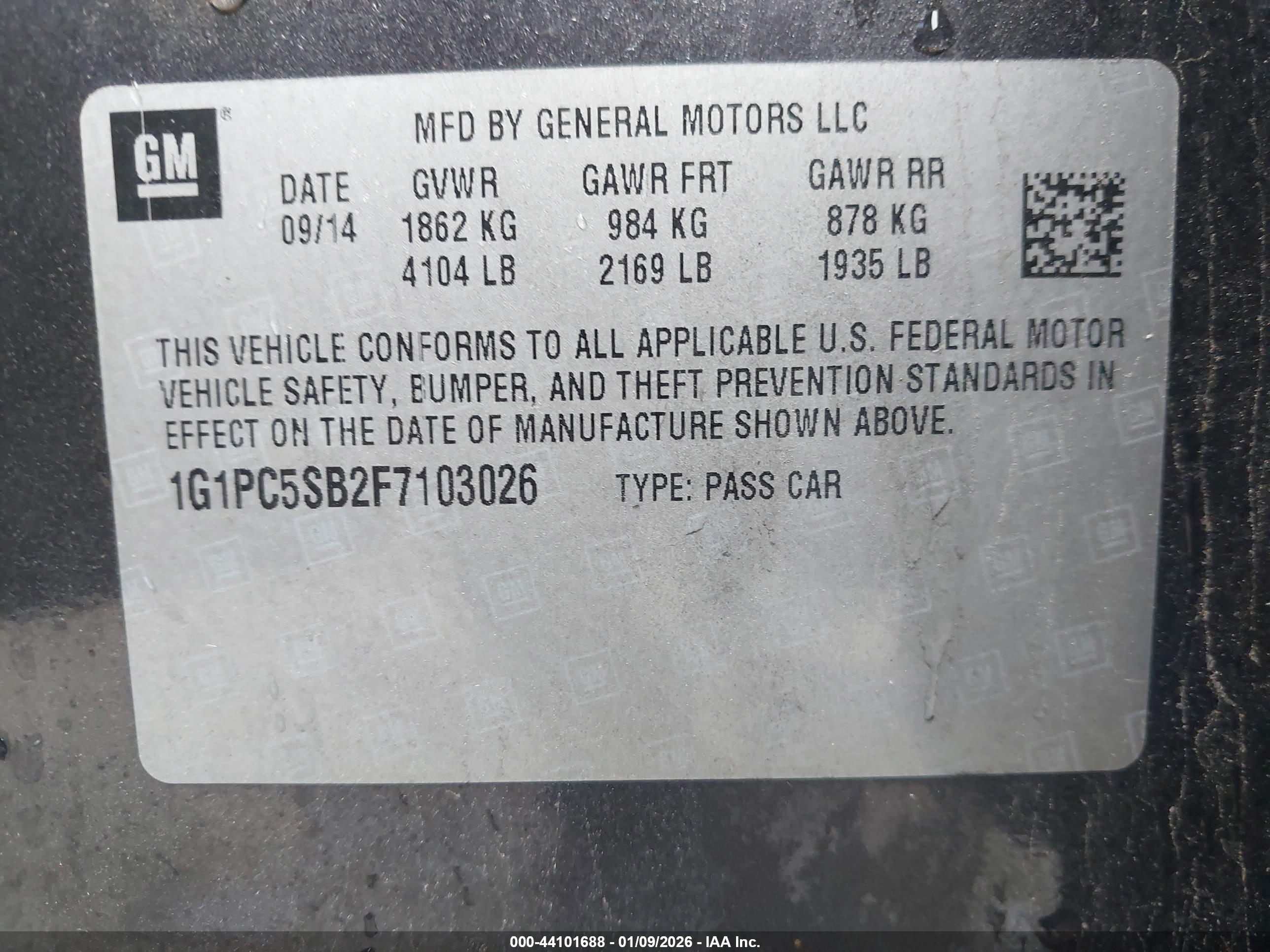 CHEVROLET CRUZE image 9