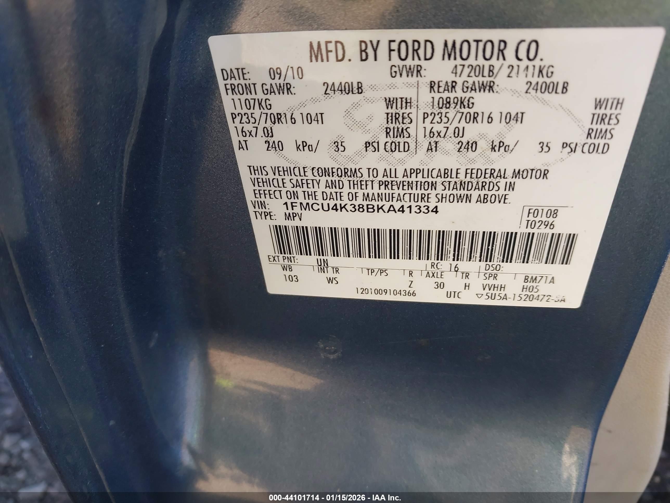FORD ESCAPE image 9