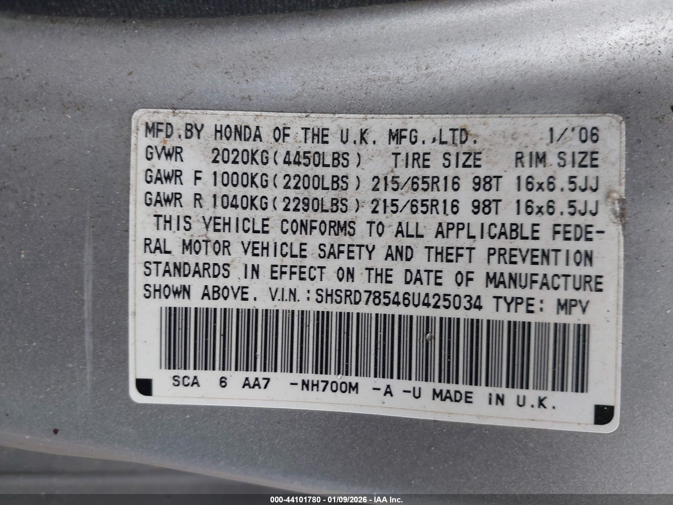 HONDA CR-V image 9