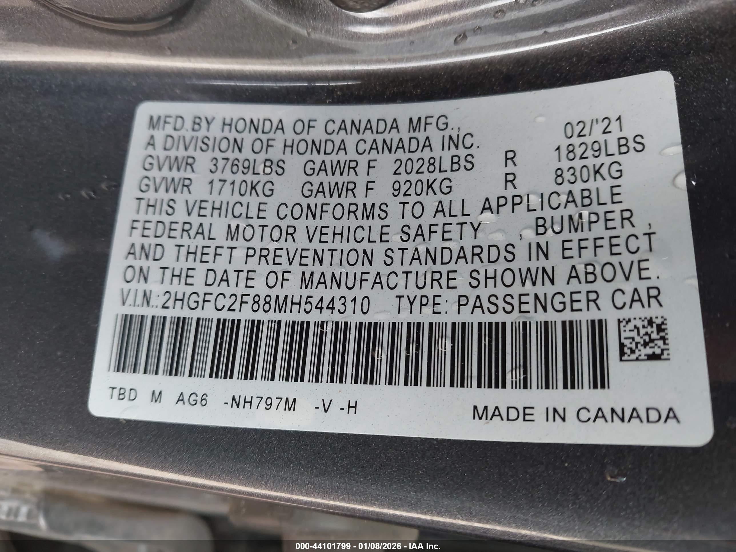 HONDA CIVIC image 9