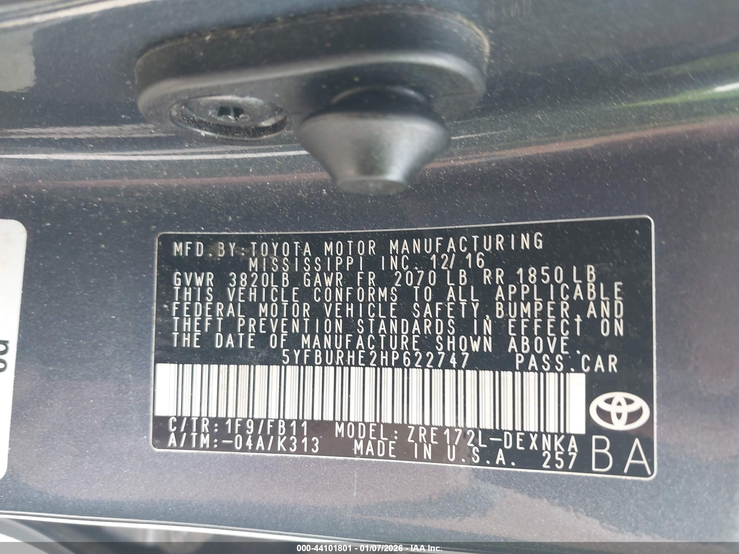 TOYOTA COROLLA image 9