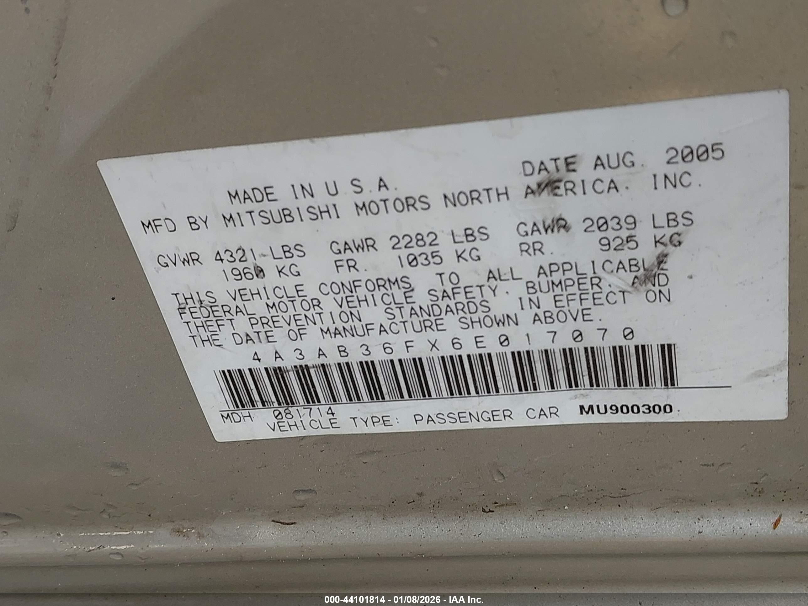 MITSUBISHI GALANT image 9