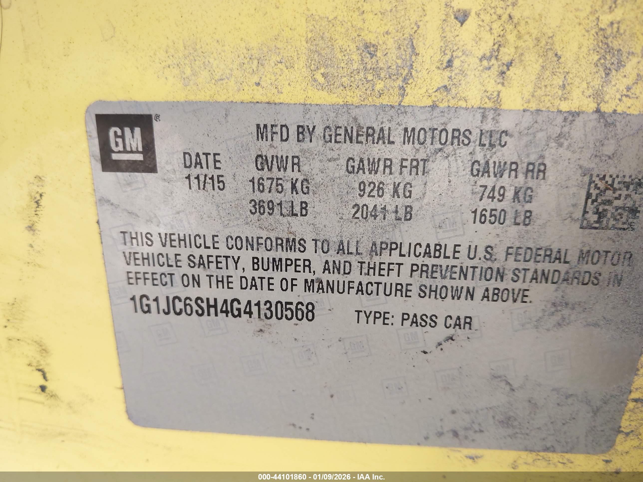 CHEVROLET SONIC image 9