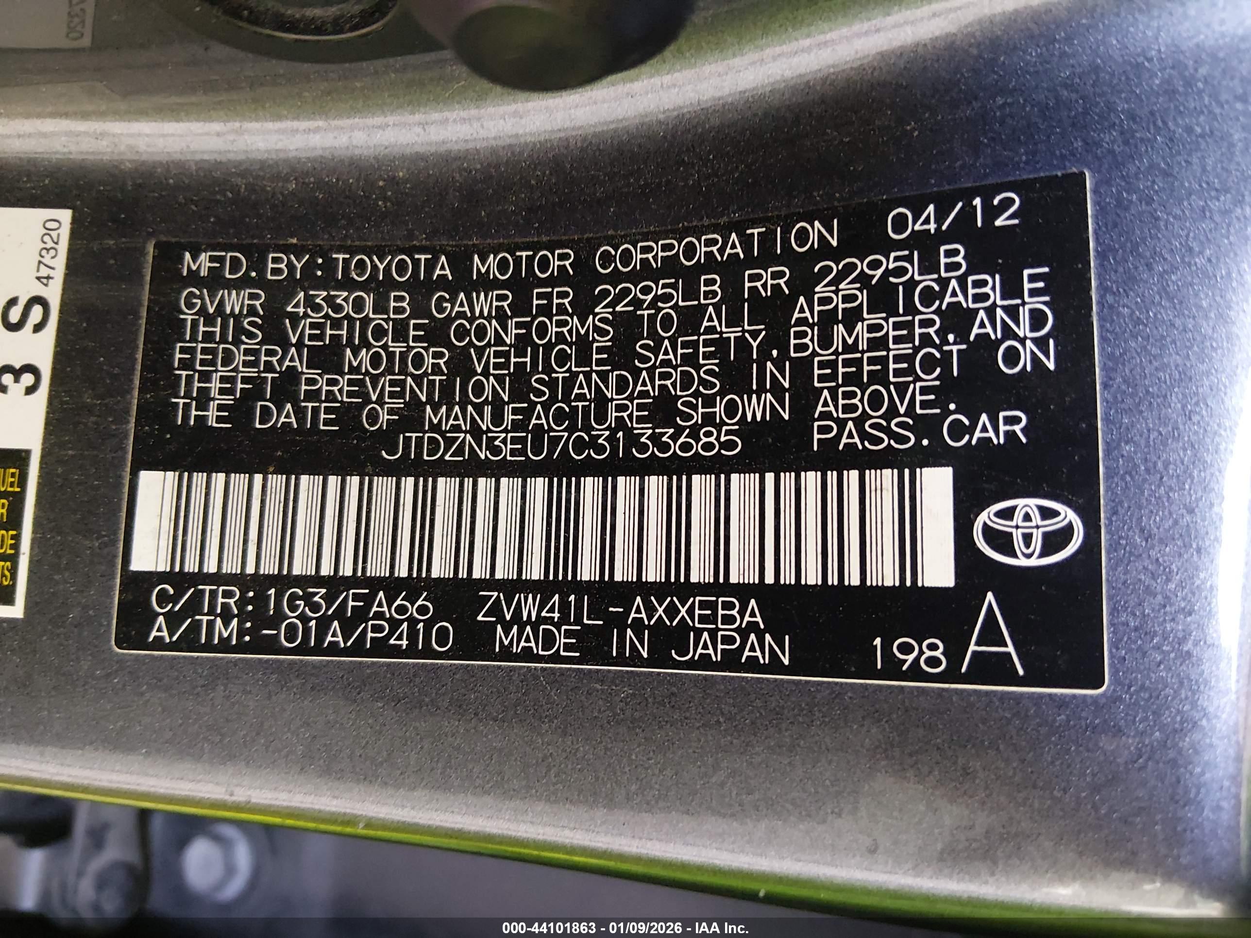 TOYOTA PRIUS image 9