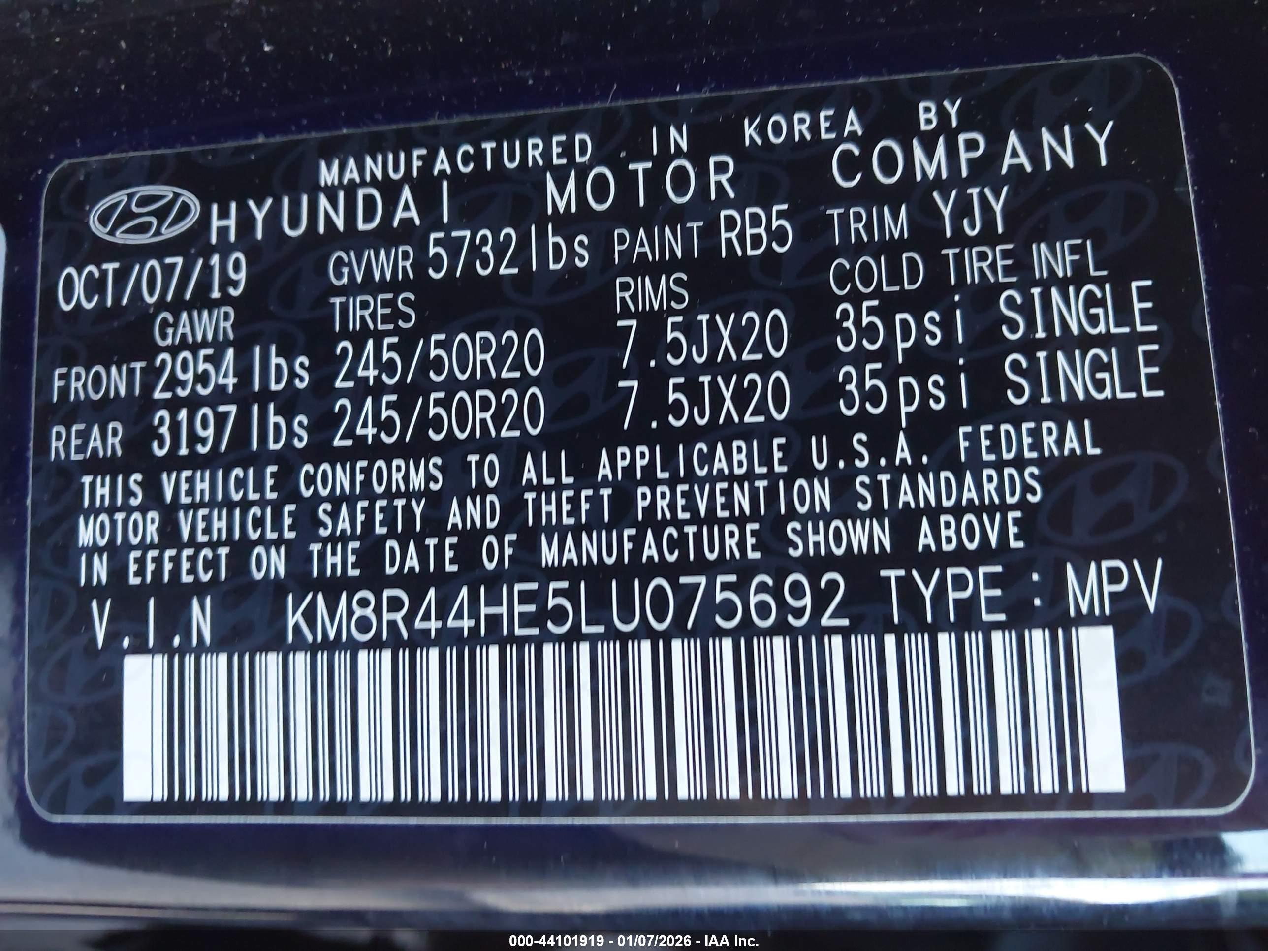 HYUNDAI PALISADE image 9