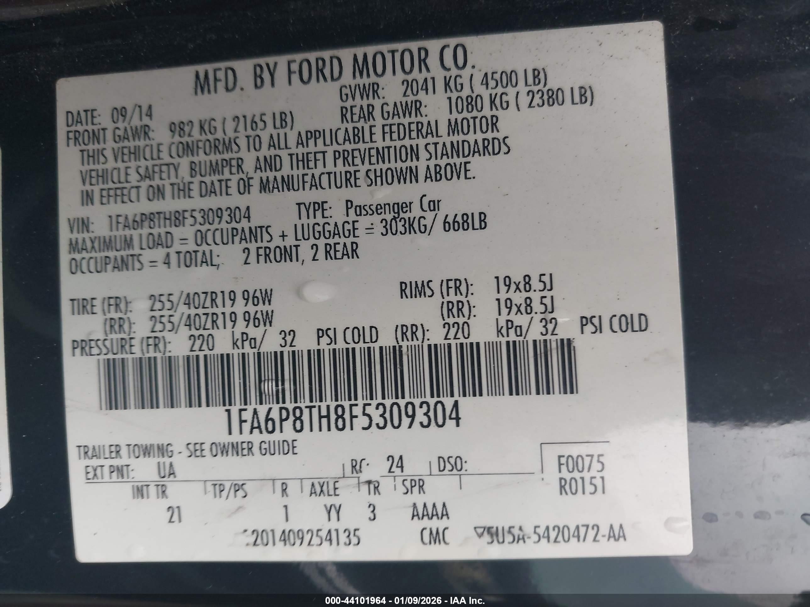 FORD MUSTANG image 9