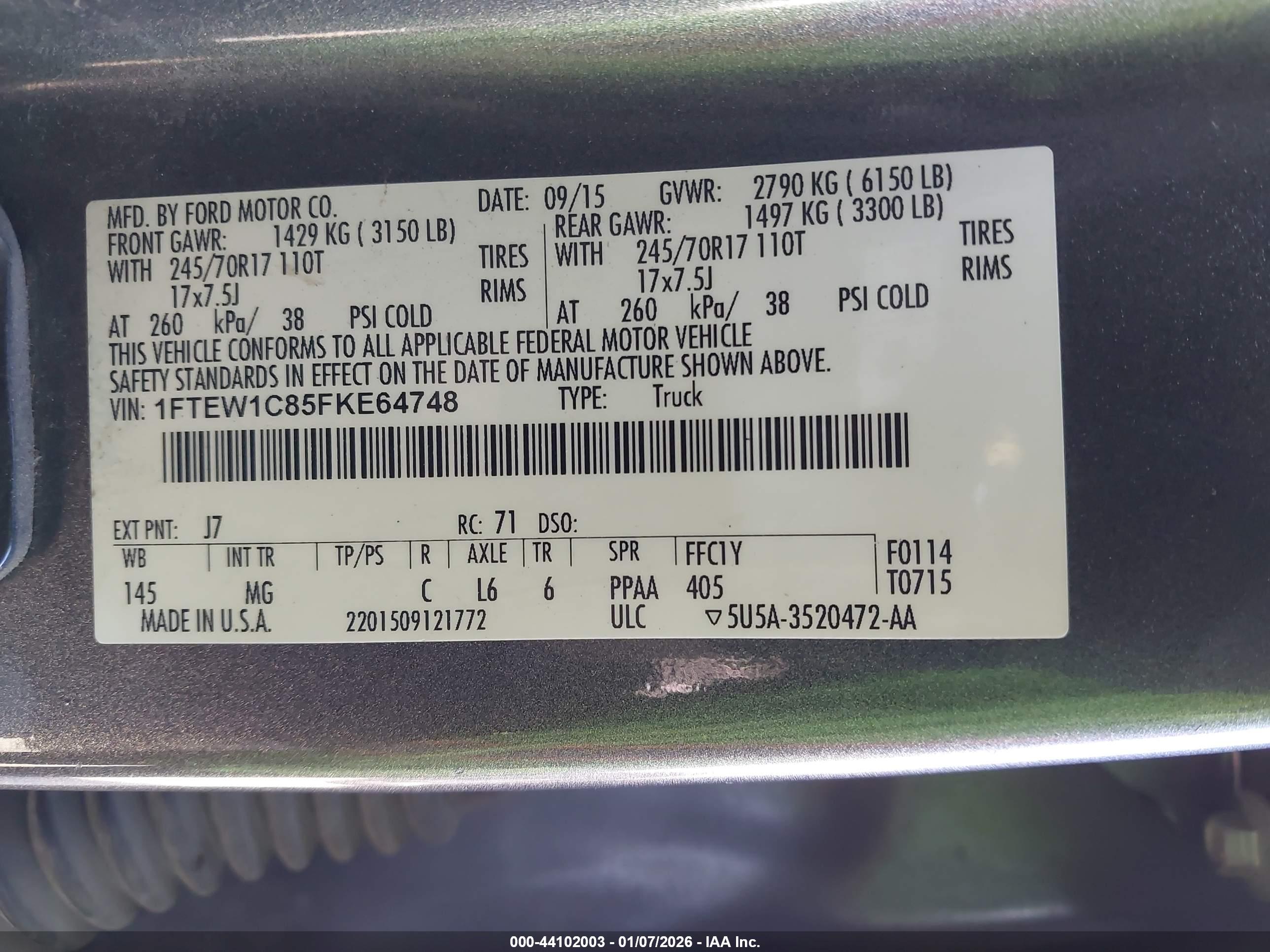 FORD F-150 image 9