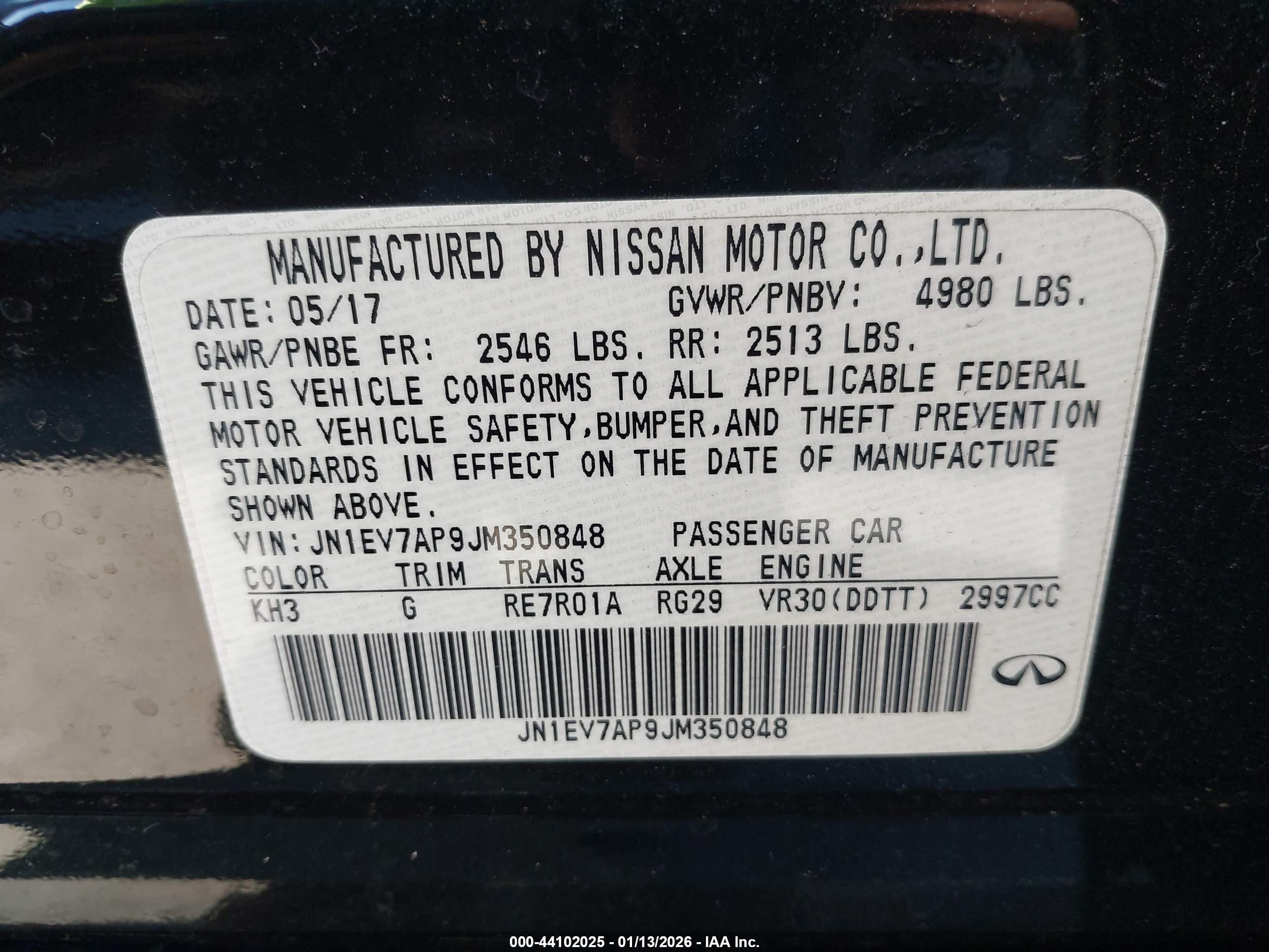 INFINITI Q50 image 9