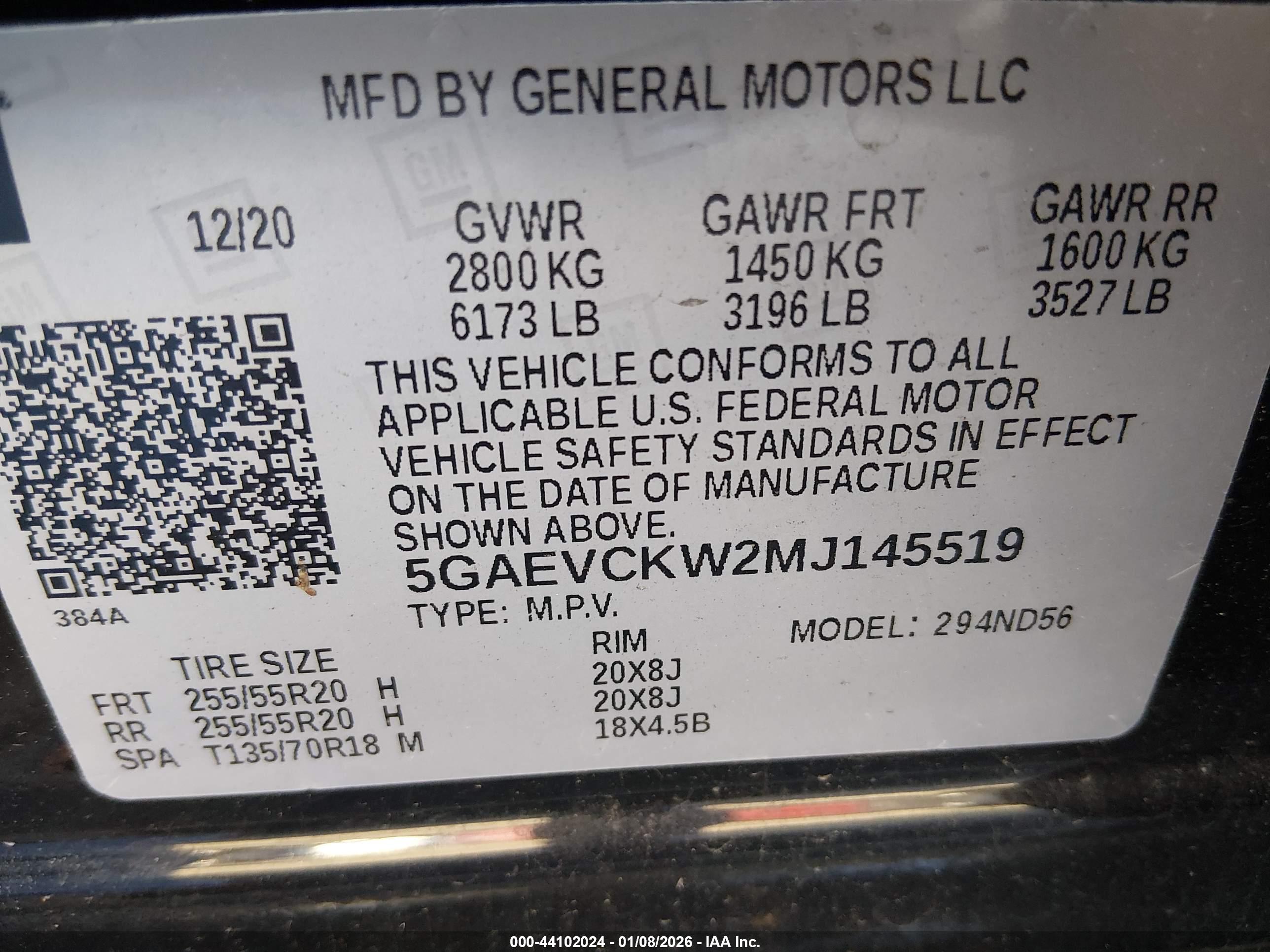BUICK ENCLAVE image 9
