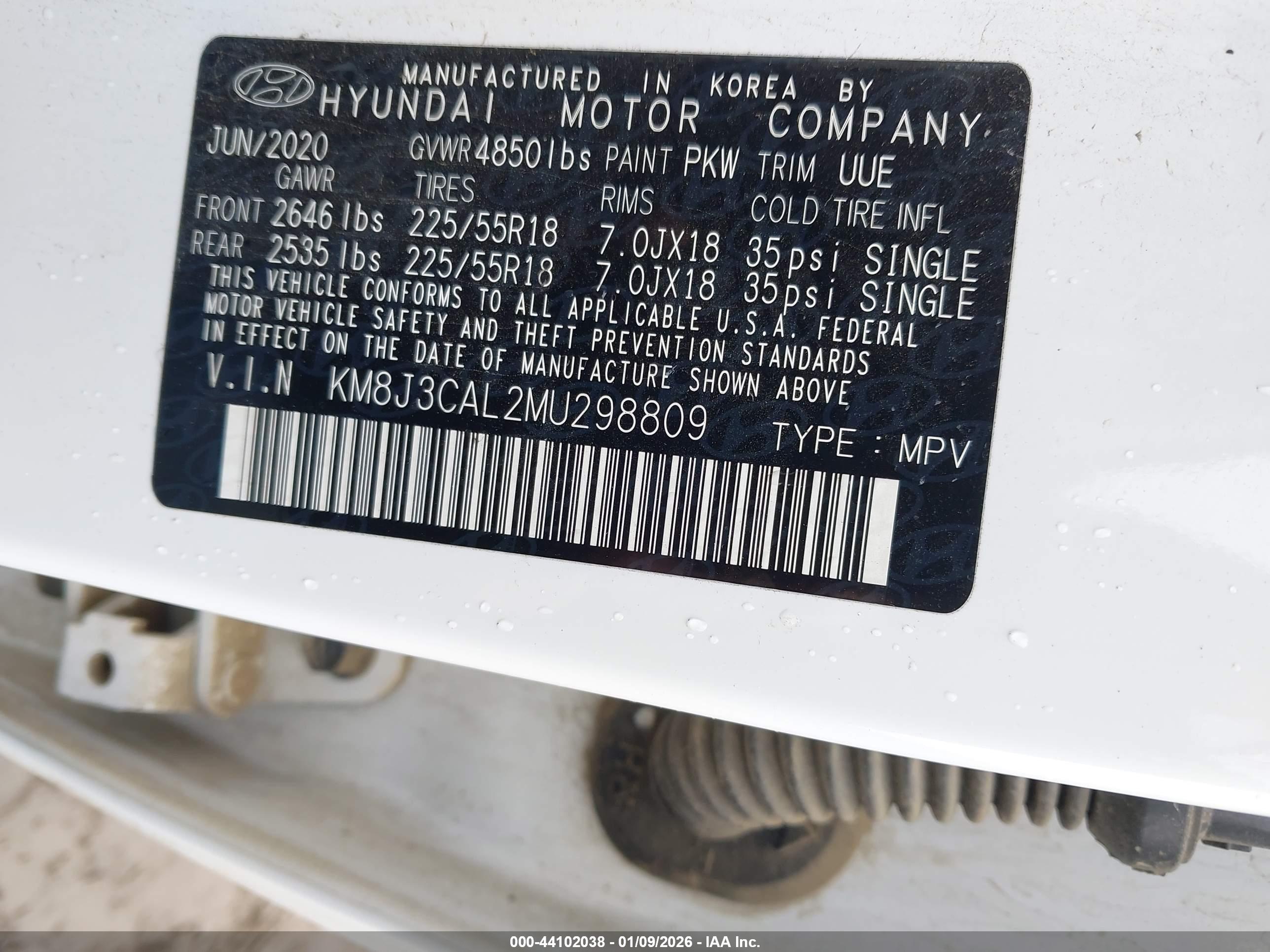 HYUNDAI TUCSON image 9