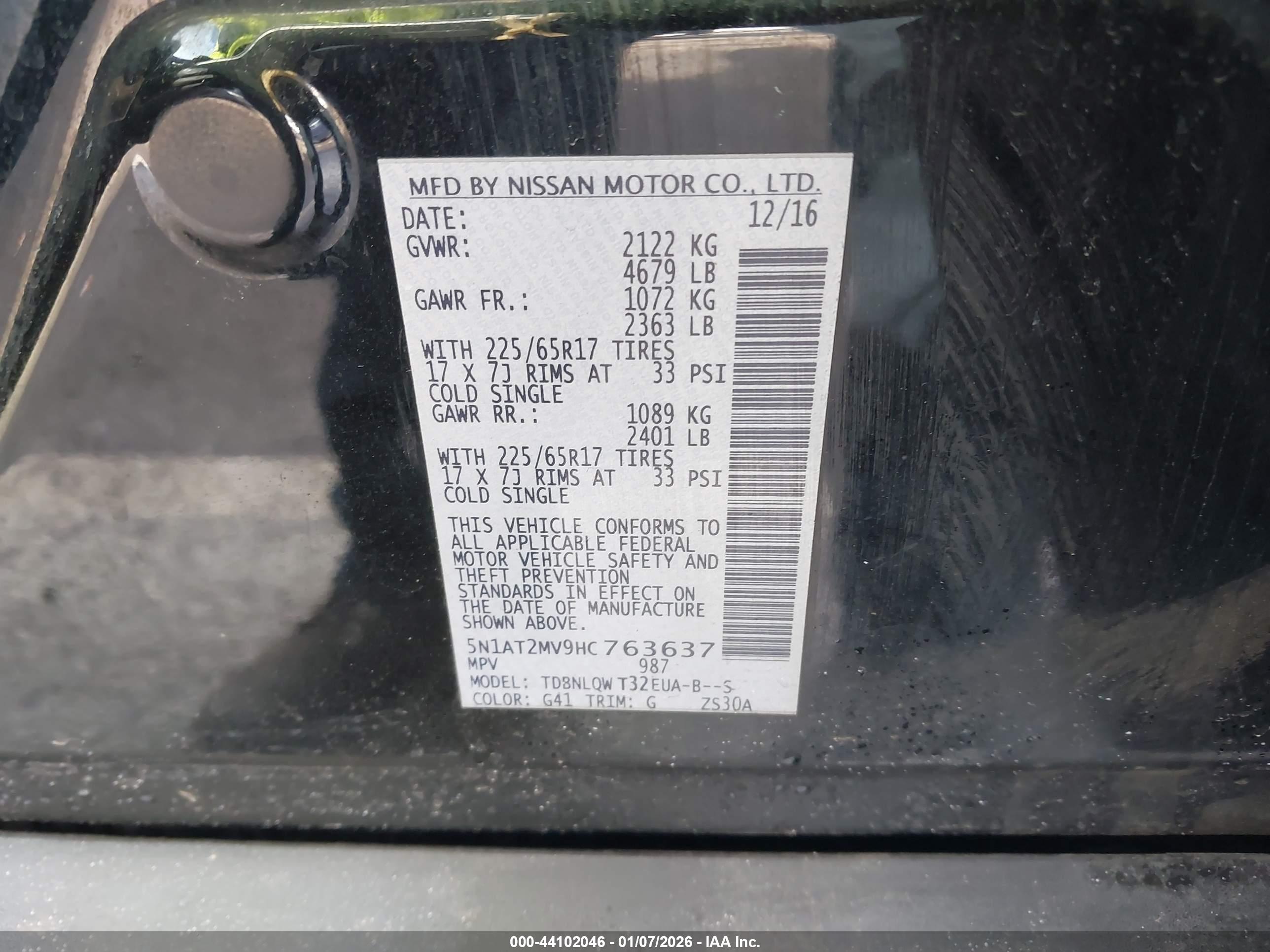 NISSAN ROGUE image 9