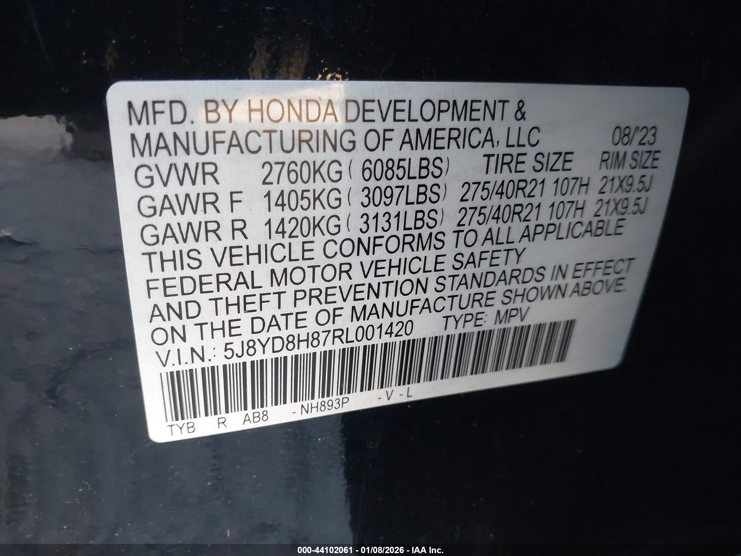 ACURA MDX image 9