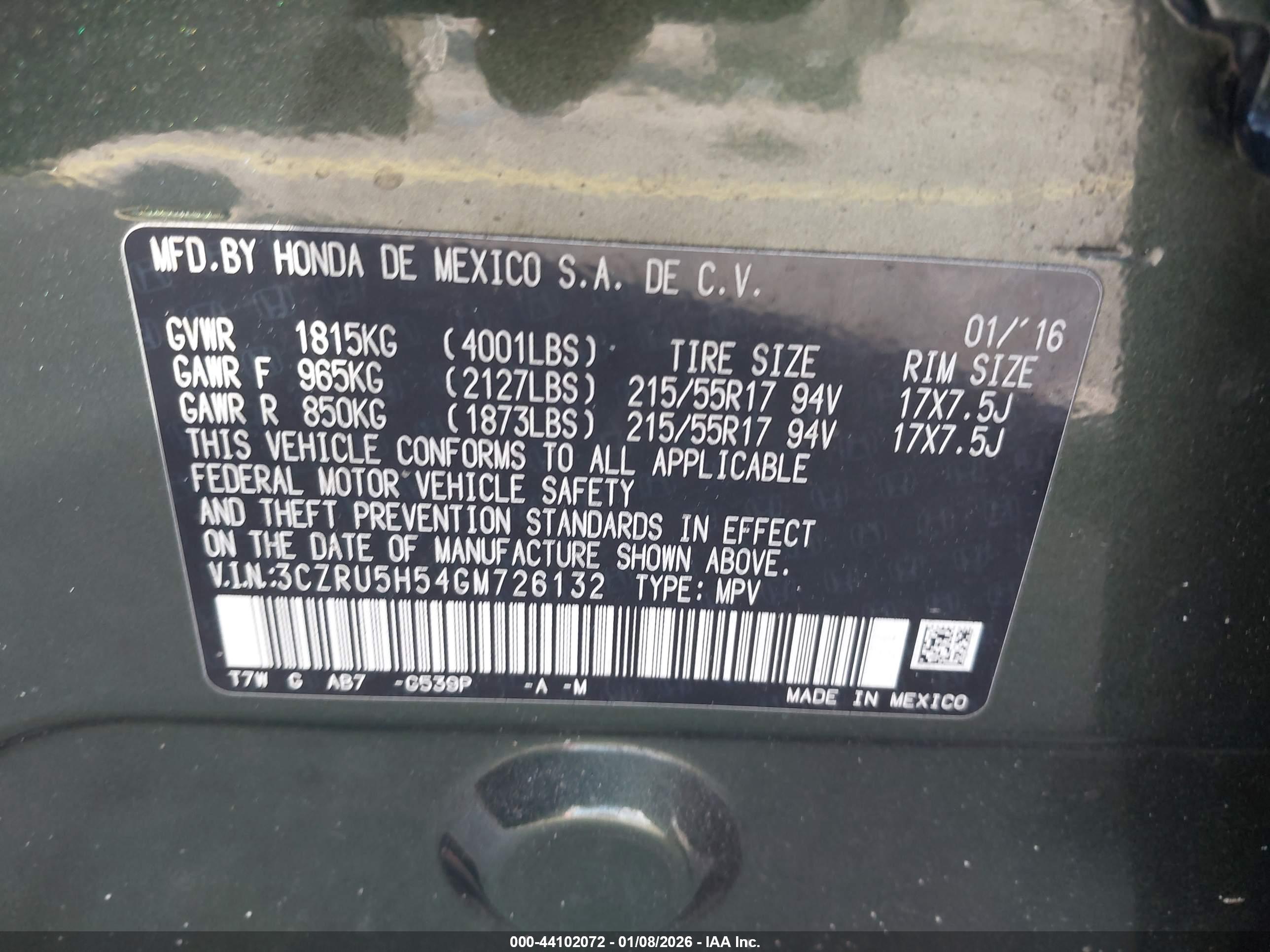 HONDA HR-V image 9