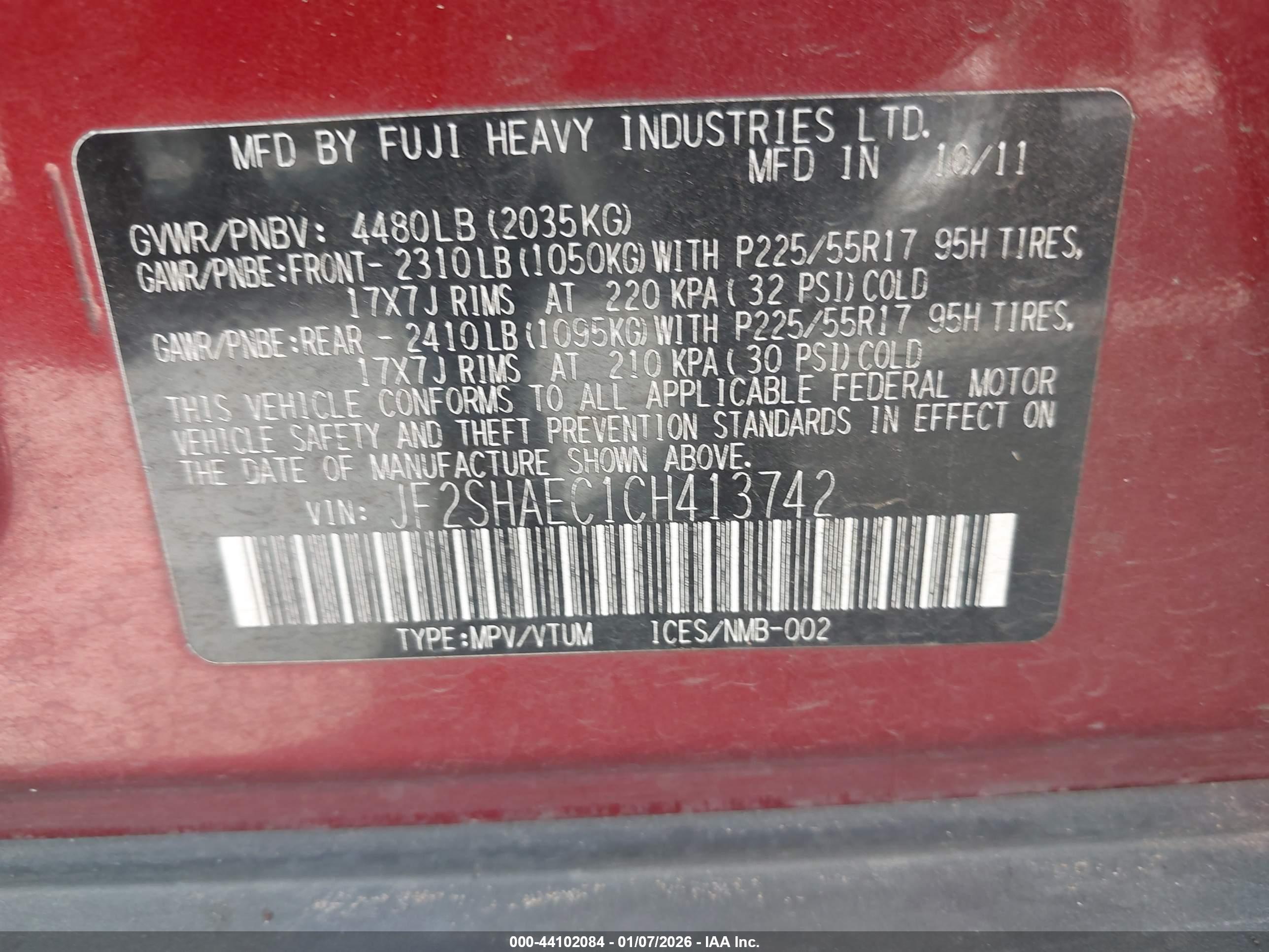 SUBARU FORESTER image 9