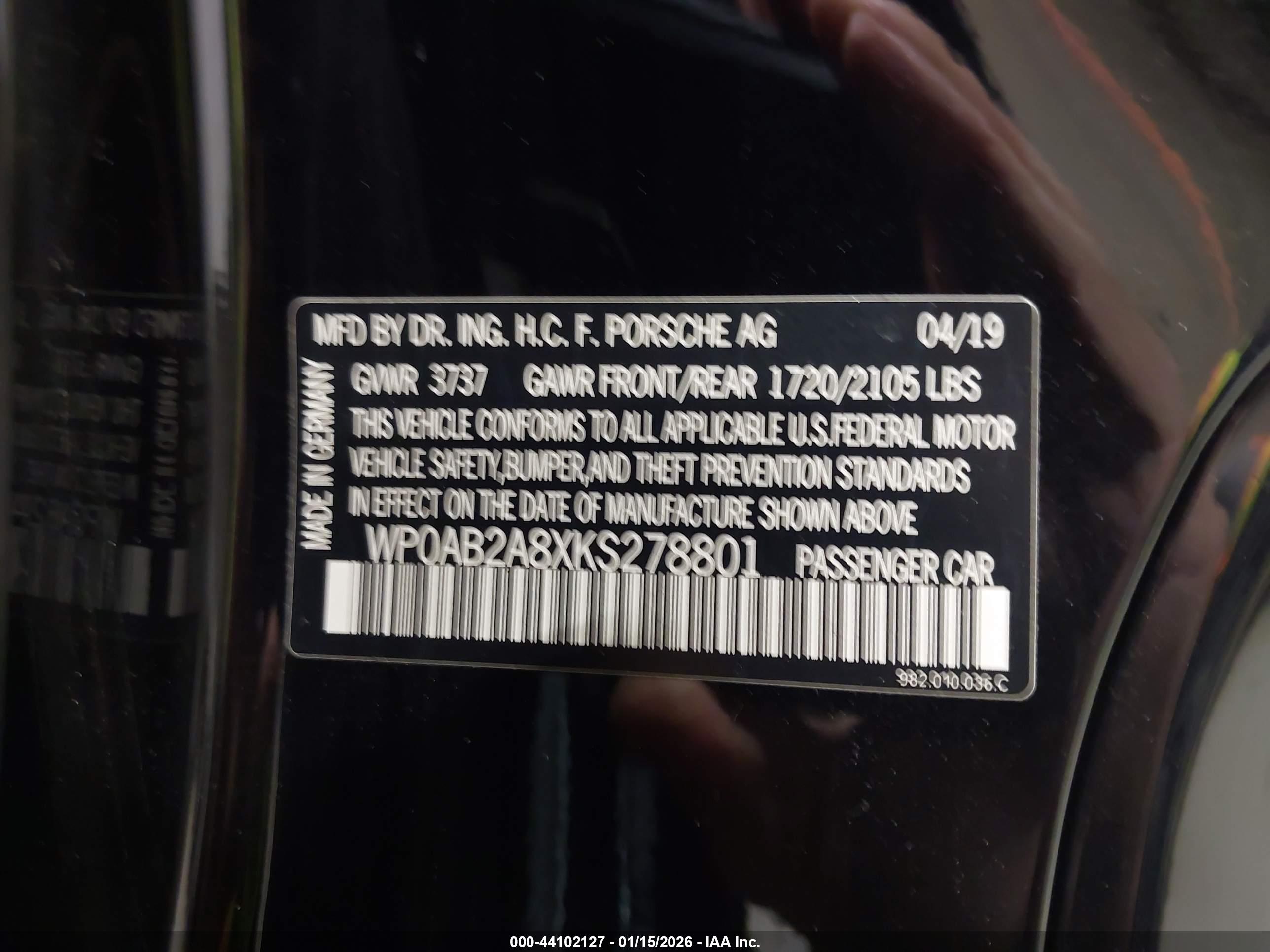 PORSCHE 718 image 9