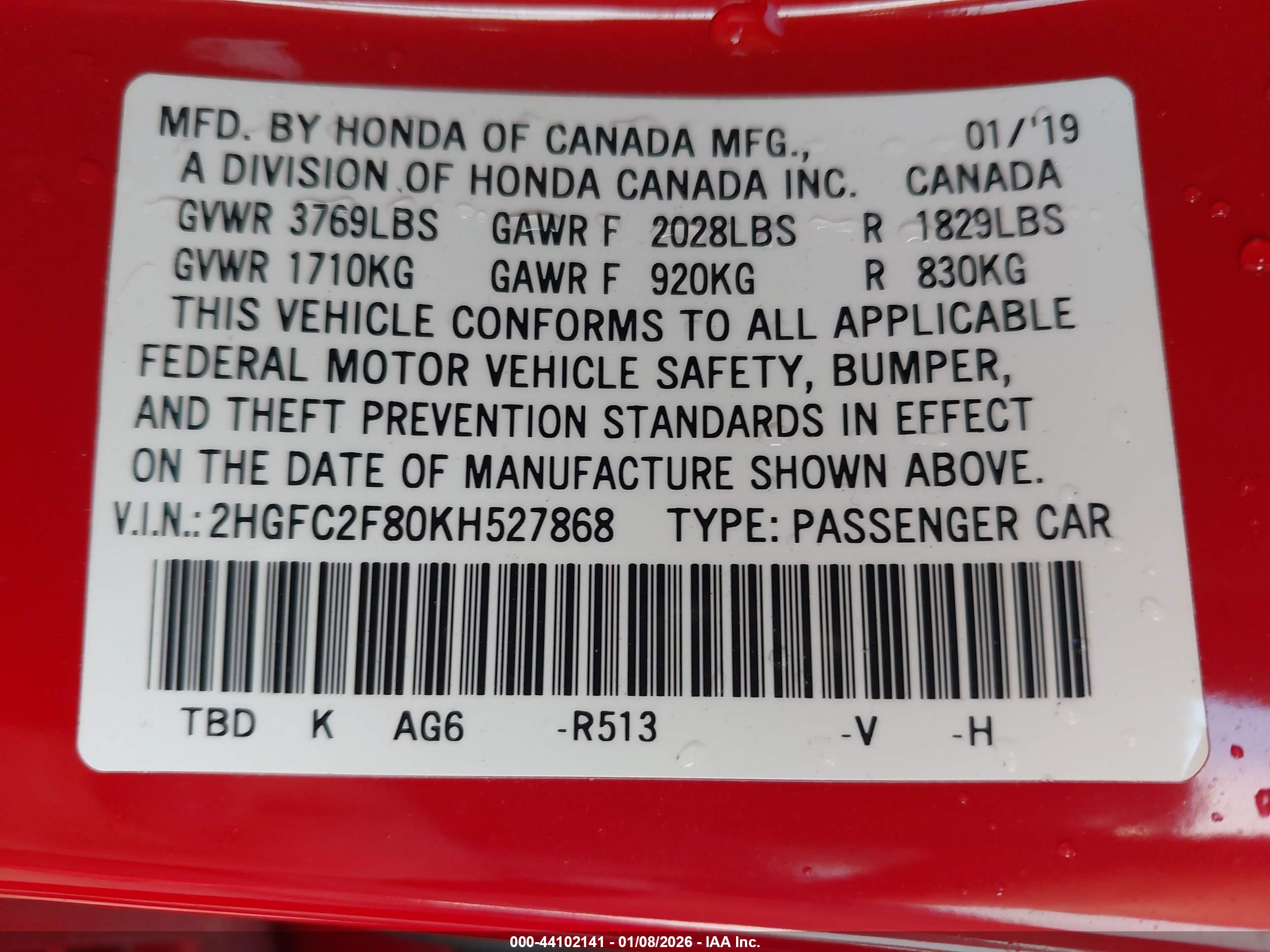HONDA CIVIC image 9