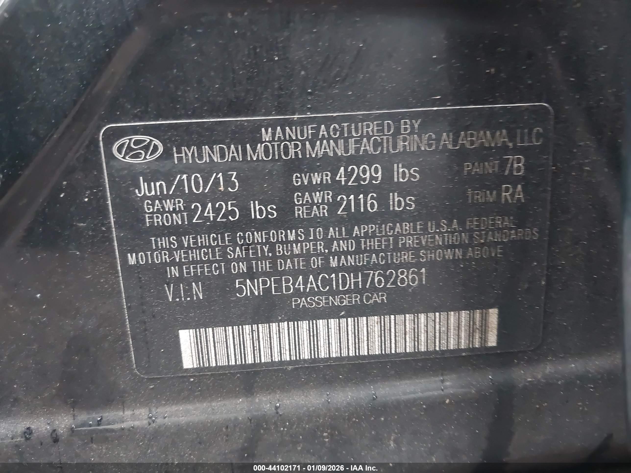 HYUNDAI SONATA image 9