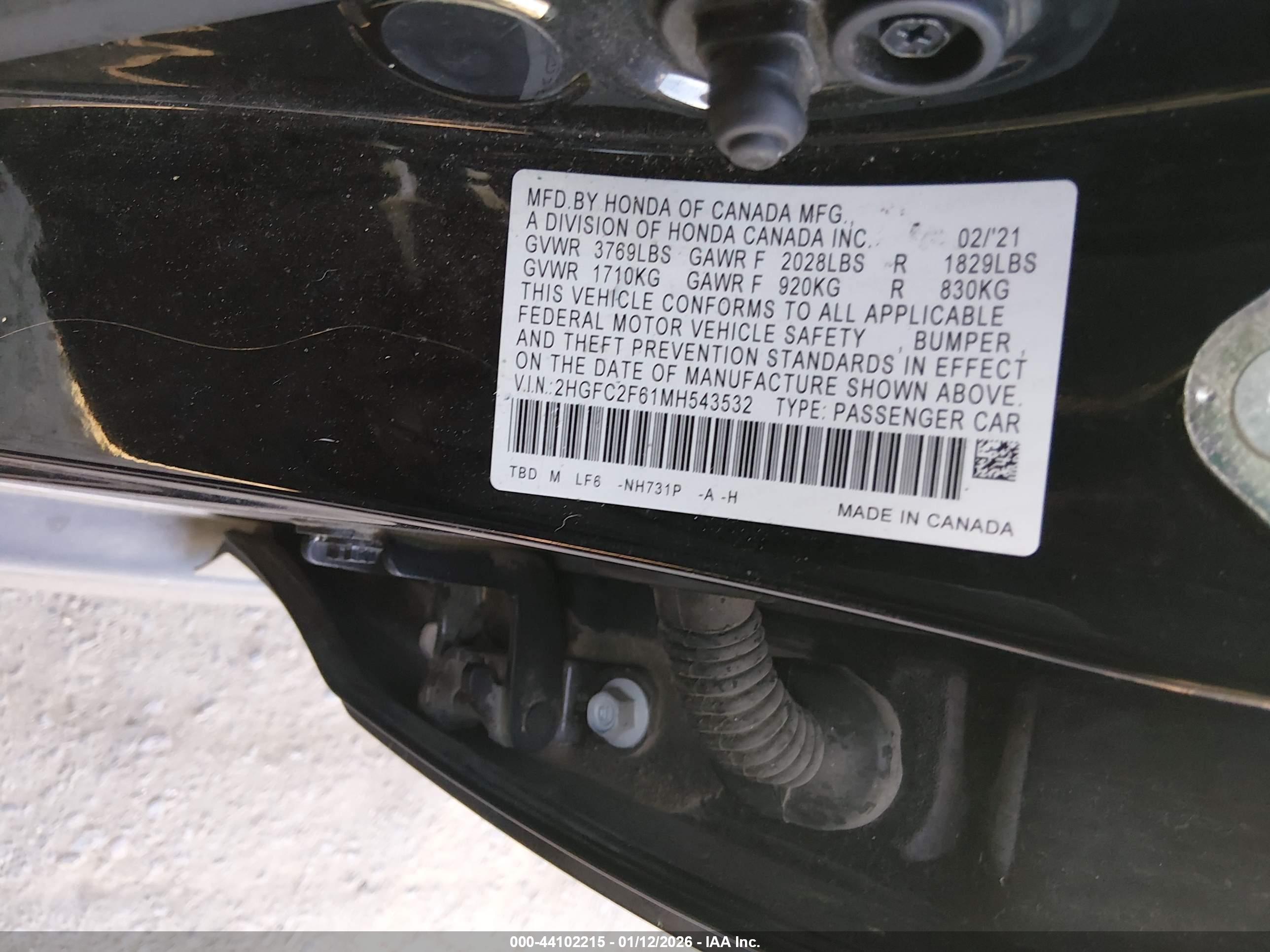 HONDA CIVIC image 9