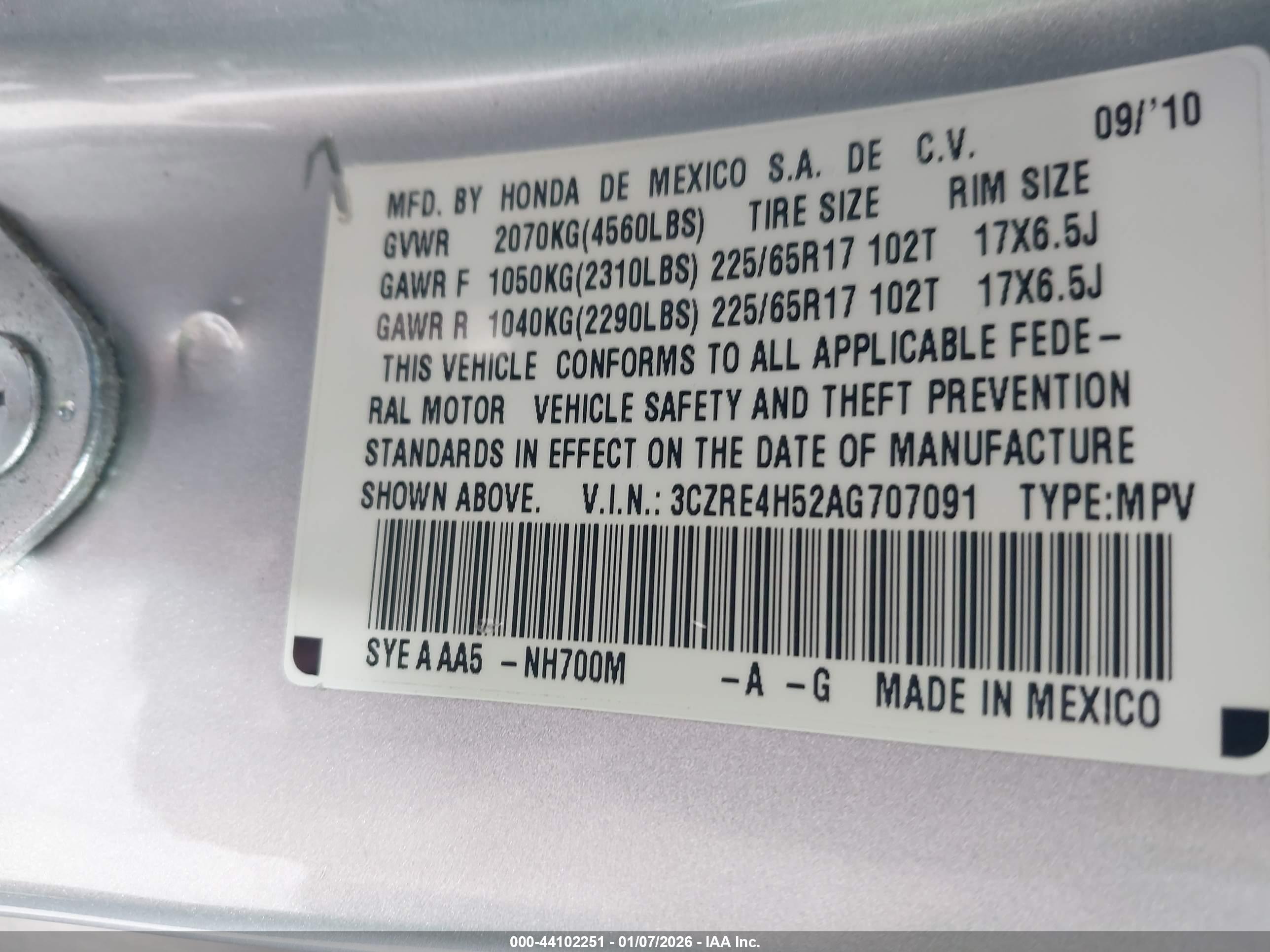 HONDA CR-V image 9