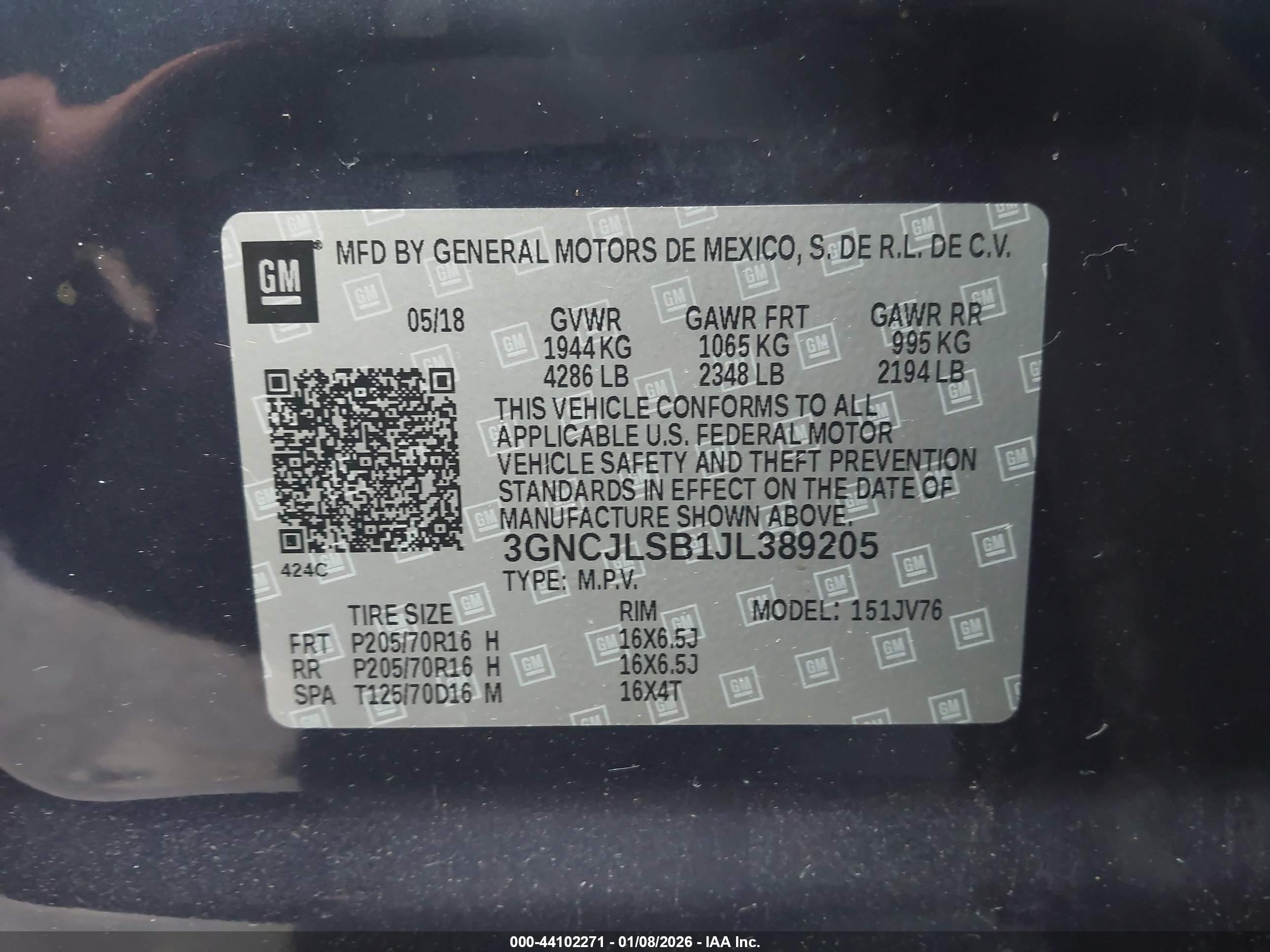 CHEVROLET TRAX image 9