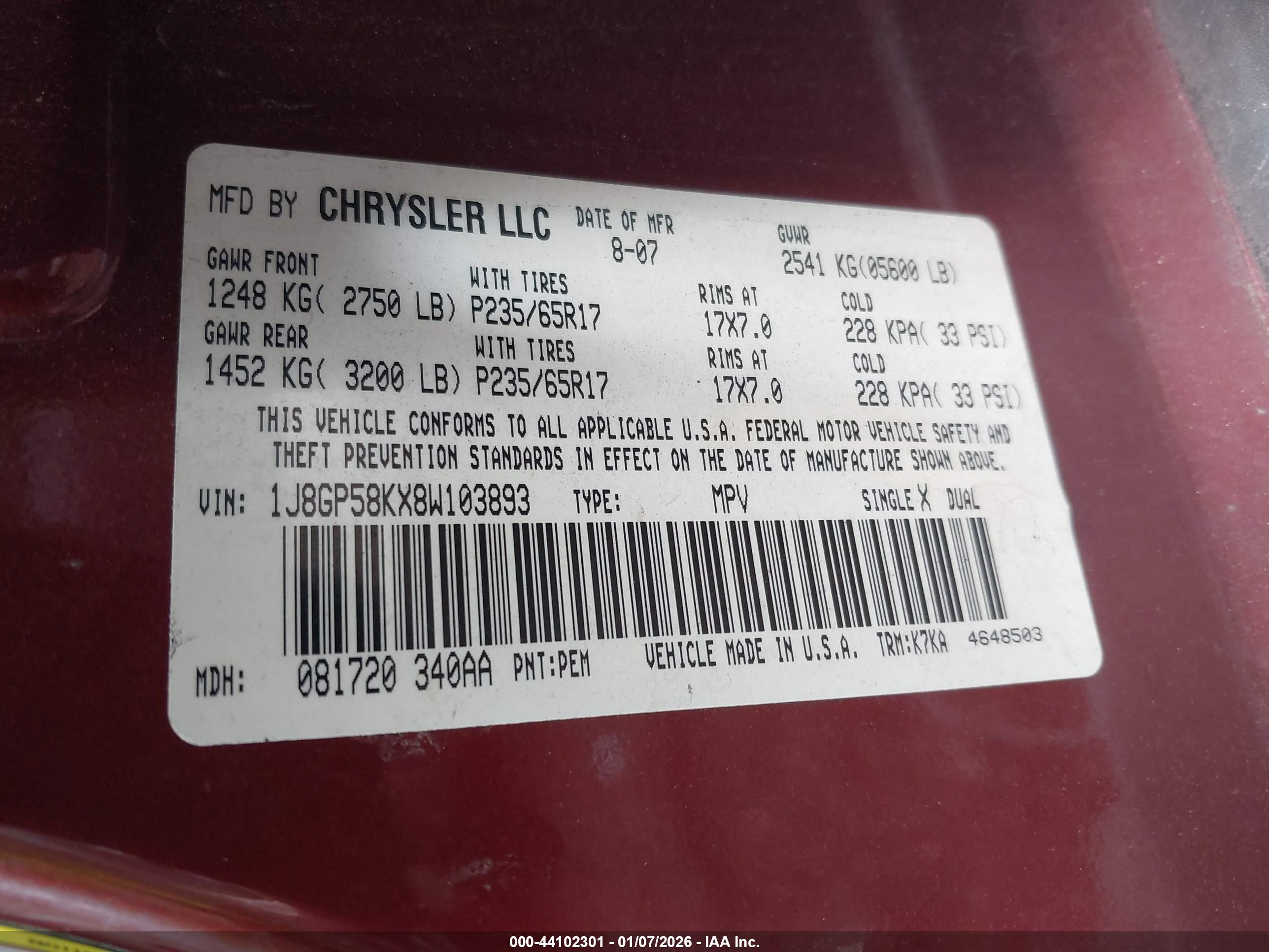 JEEP LIBERTY image 9