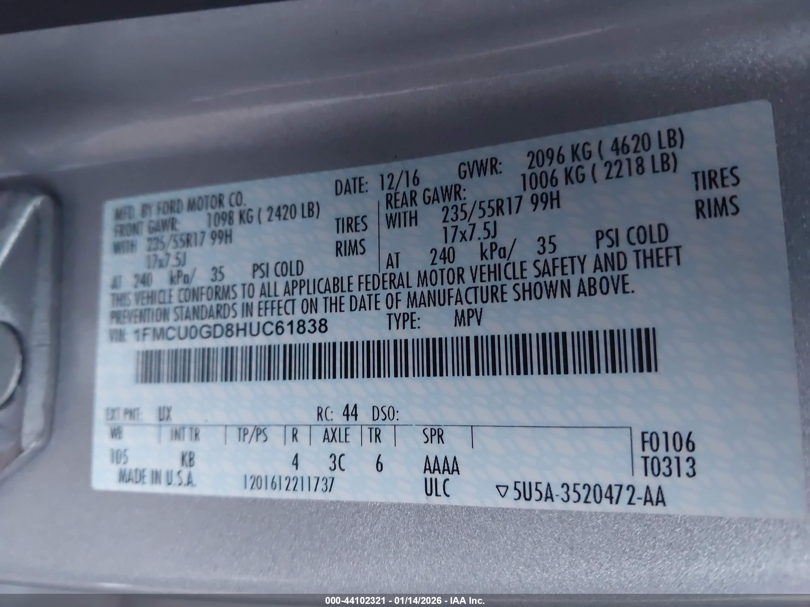 FORD ESCAPE image 9