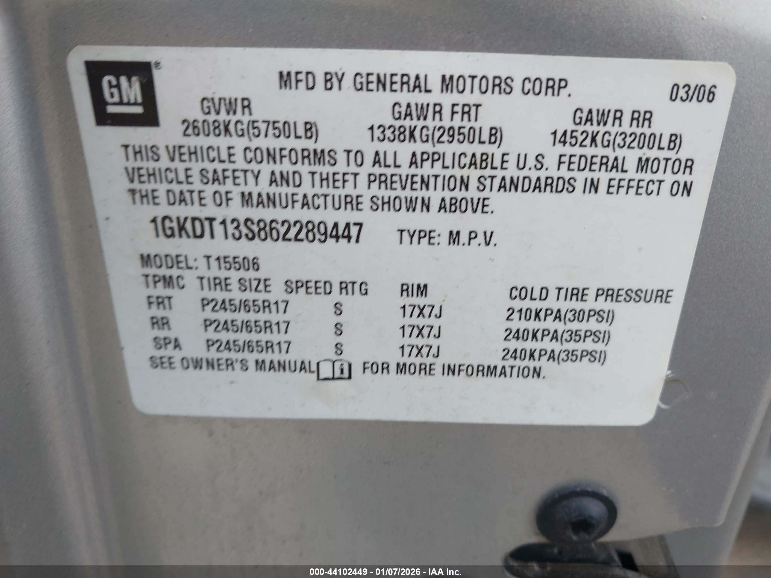 GMC ENVOY image 9