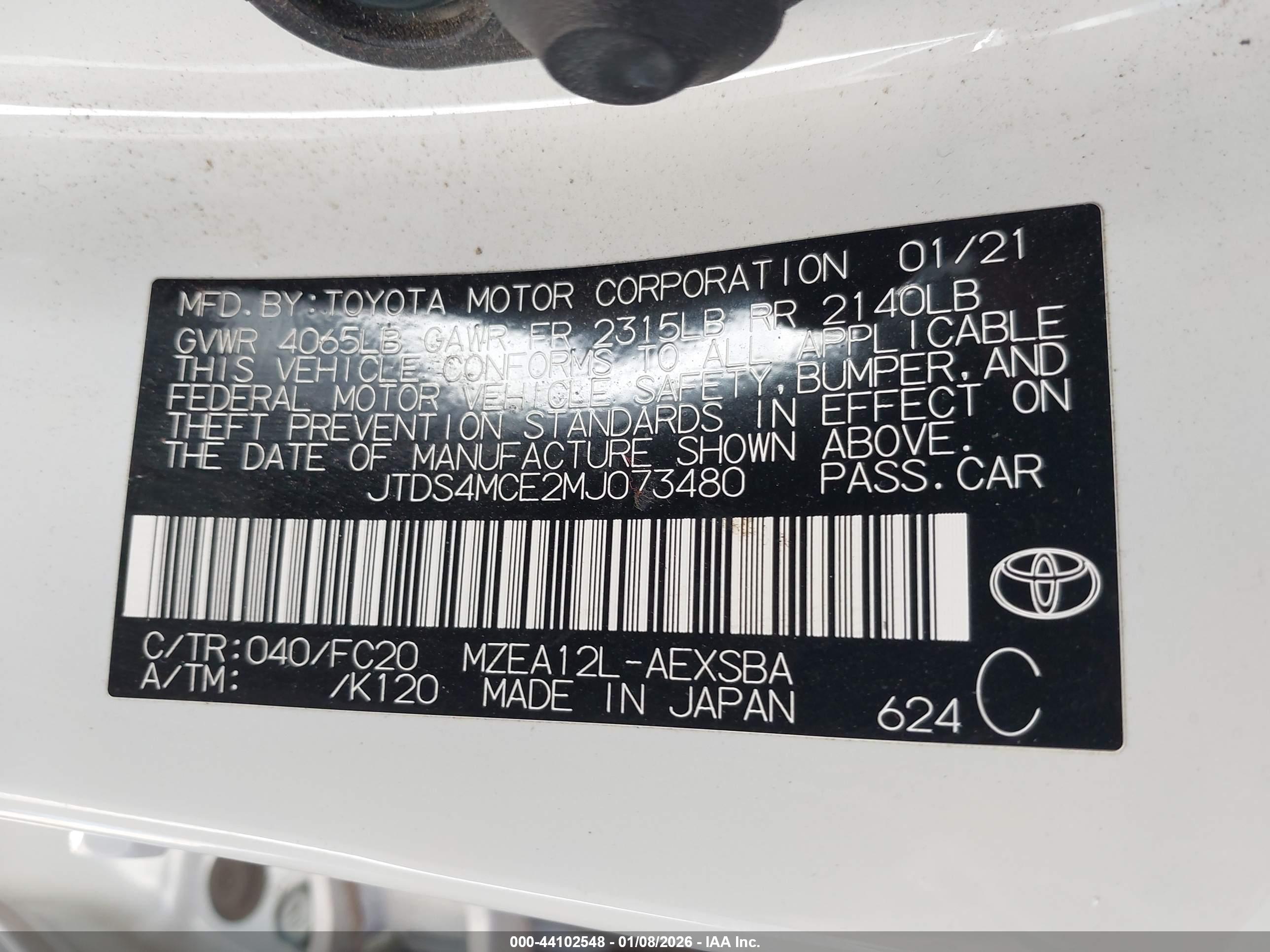 TOYOTA COROLLA image 9