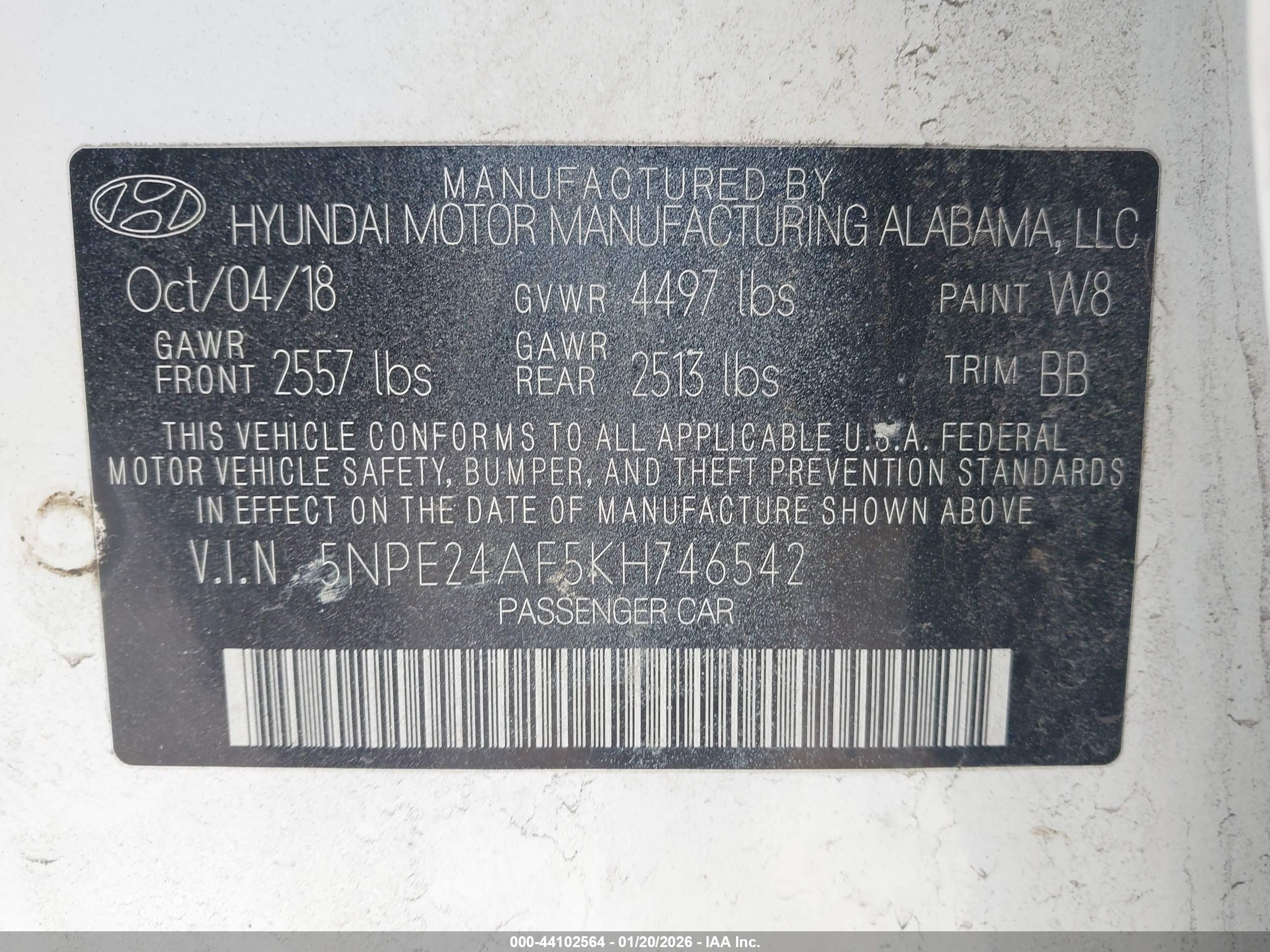 HYUNDAI SONATA image 9