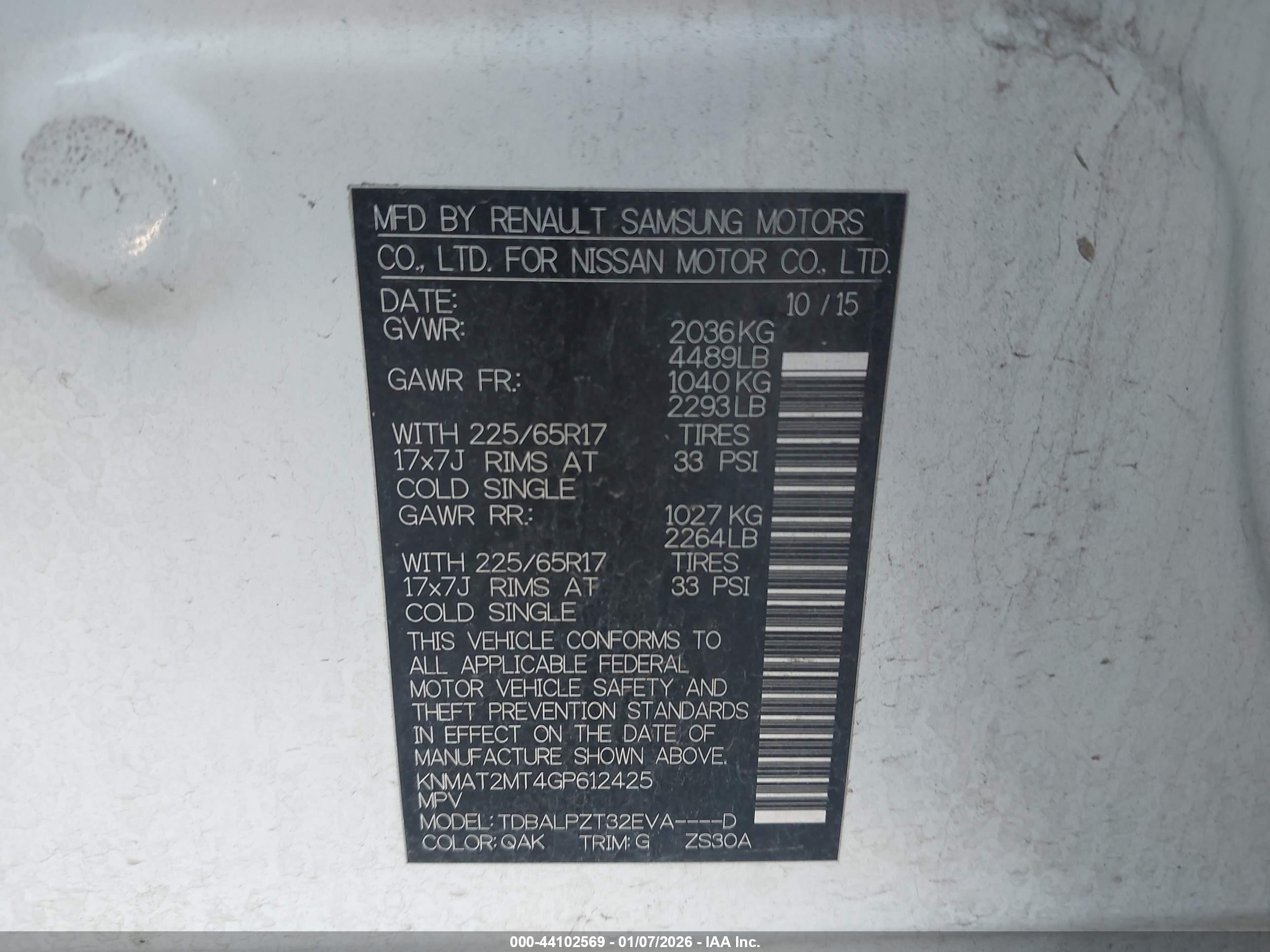NISSAN ROGUE image 9