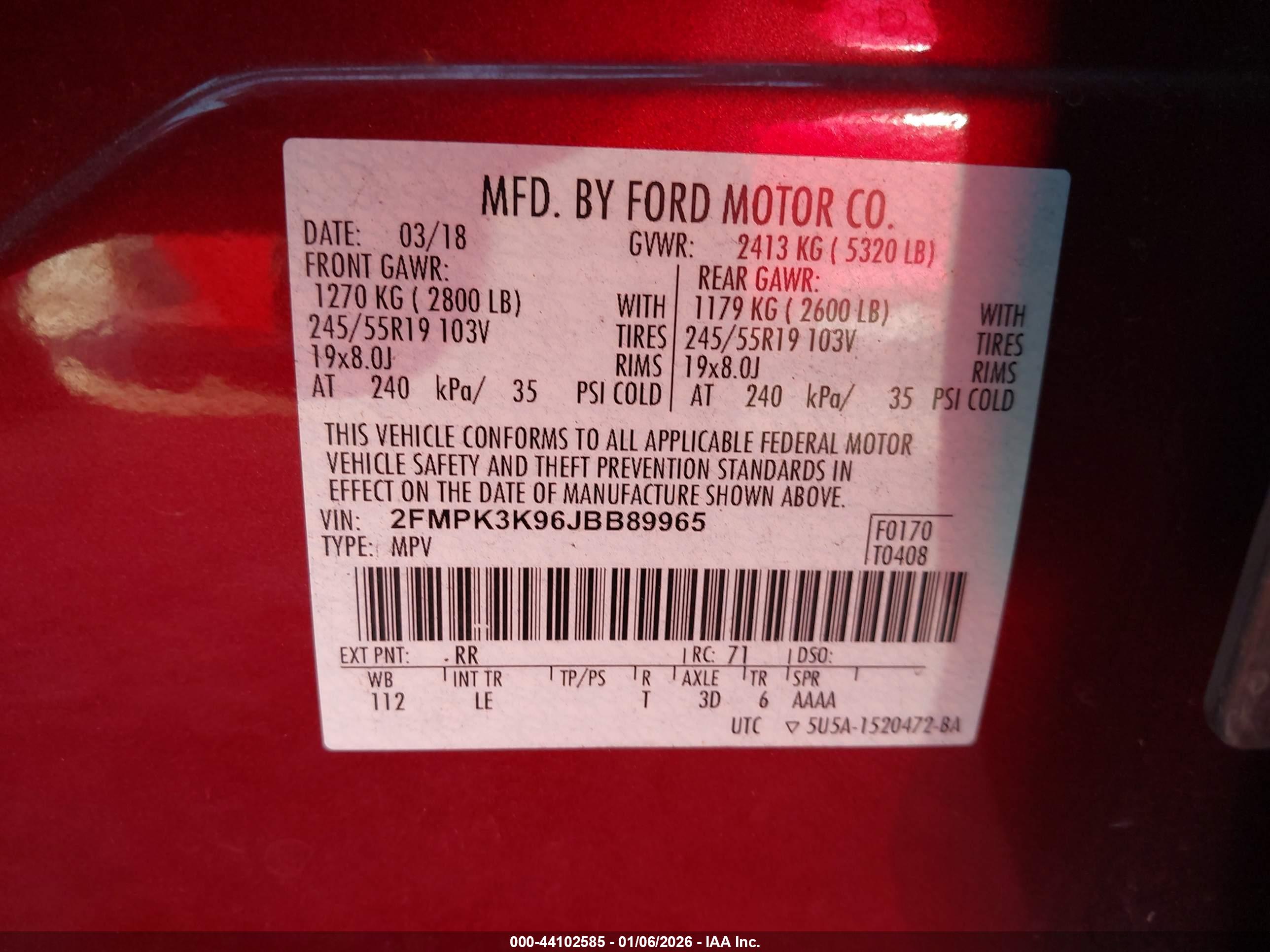FORD EDGE image 9
