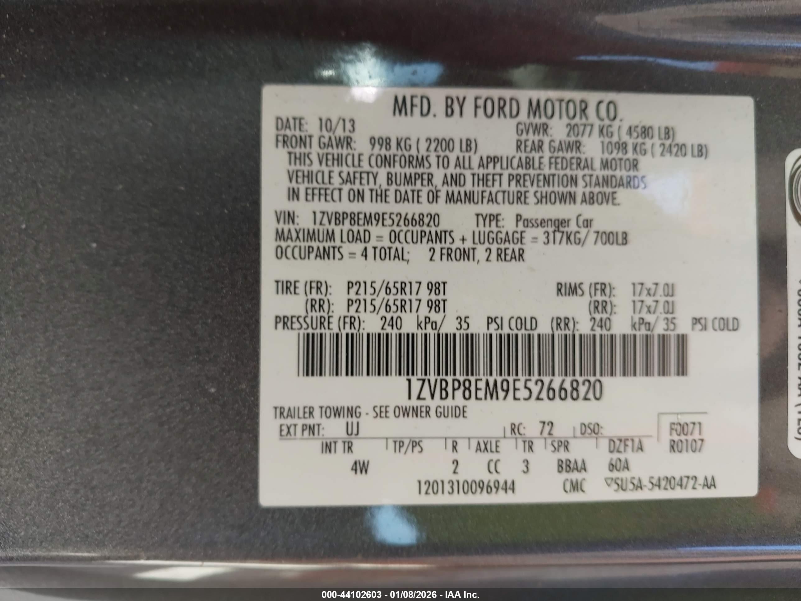 FORD MUSTANG image 9