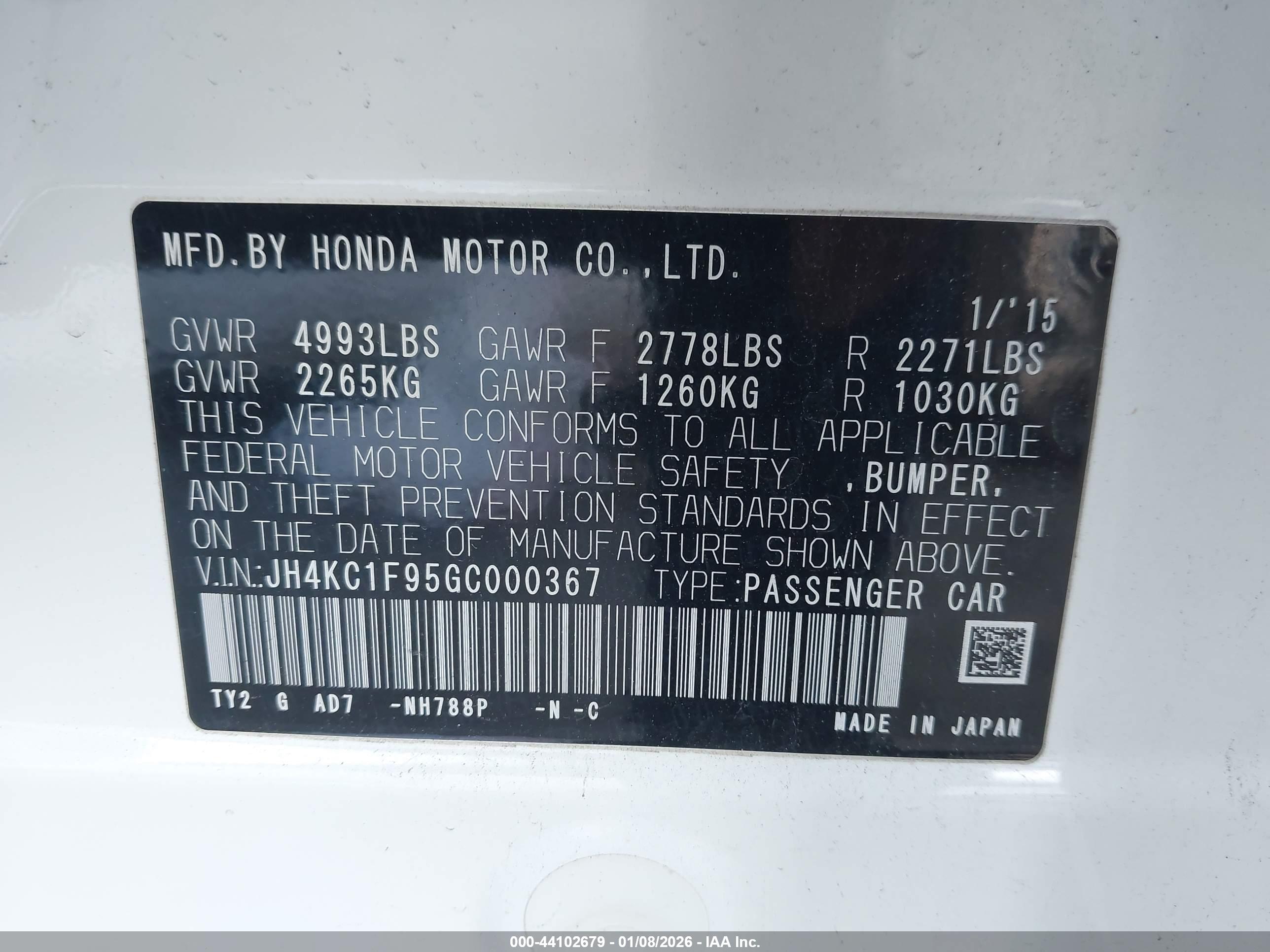 ACURA RLX image 9