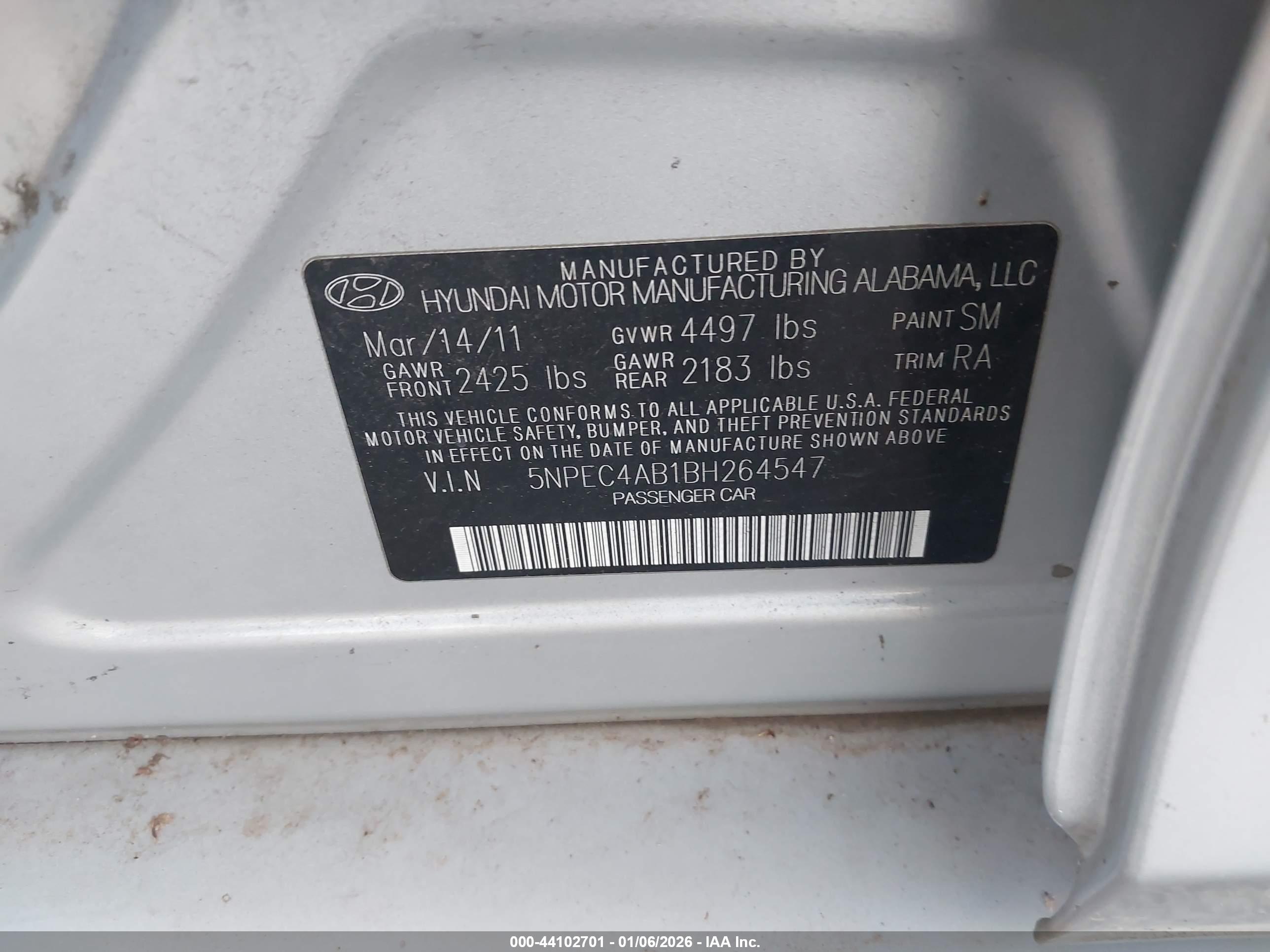 HYUNDAI SONATA image 9