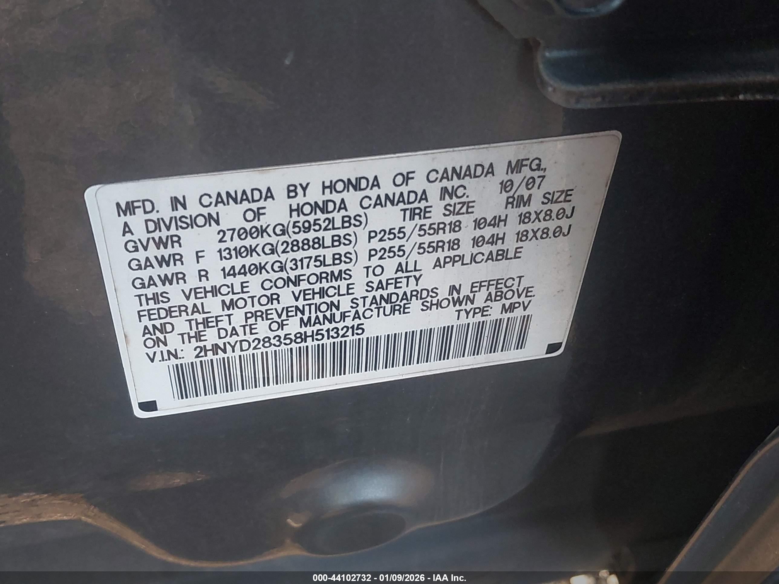 ACURA MDX image 9