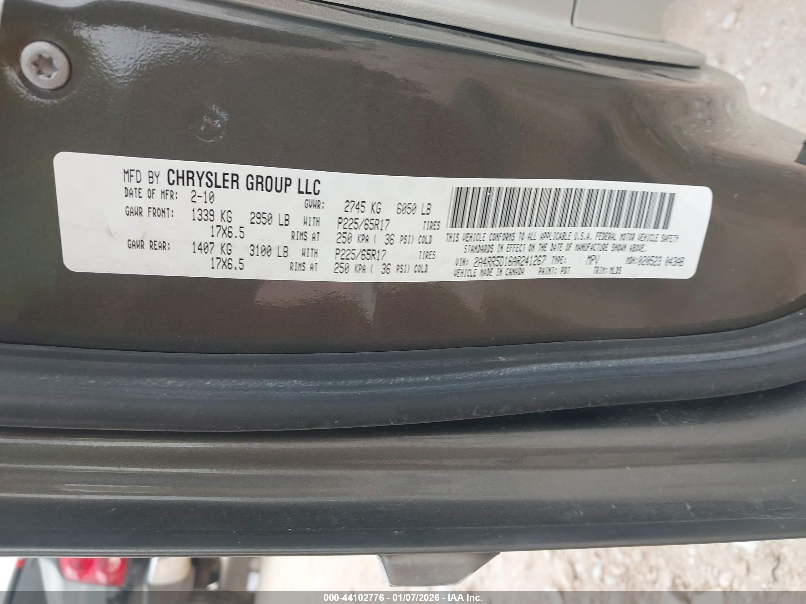CHRYSLER TOWN image 9