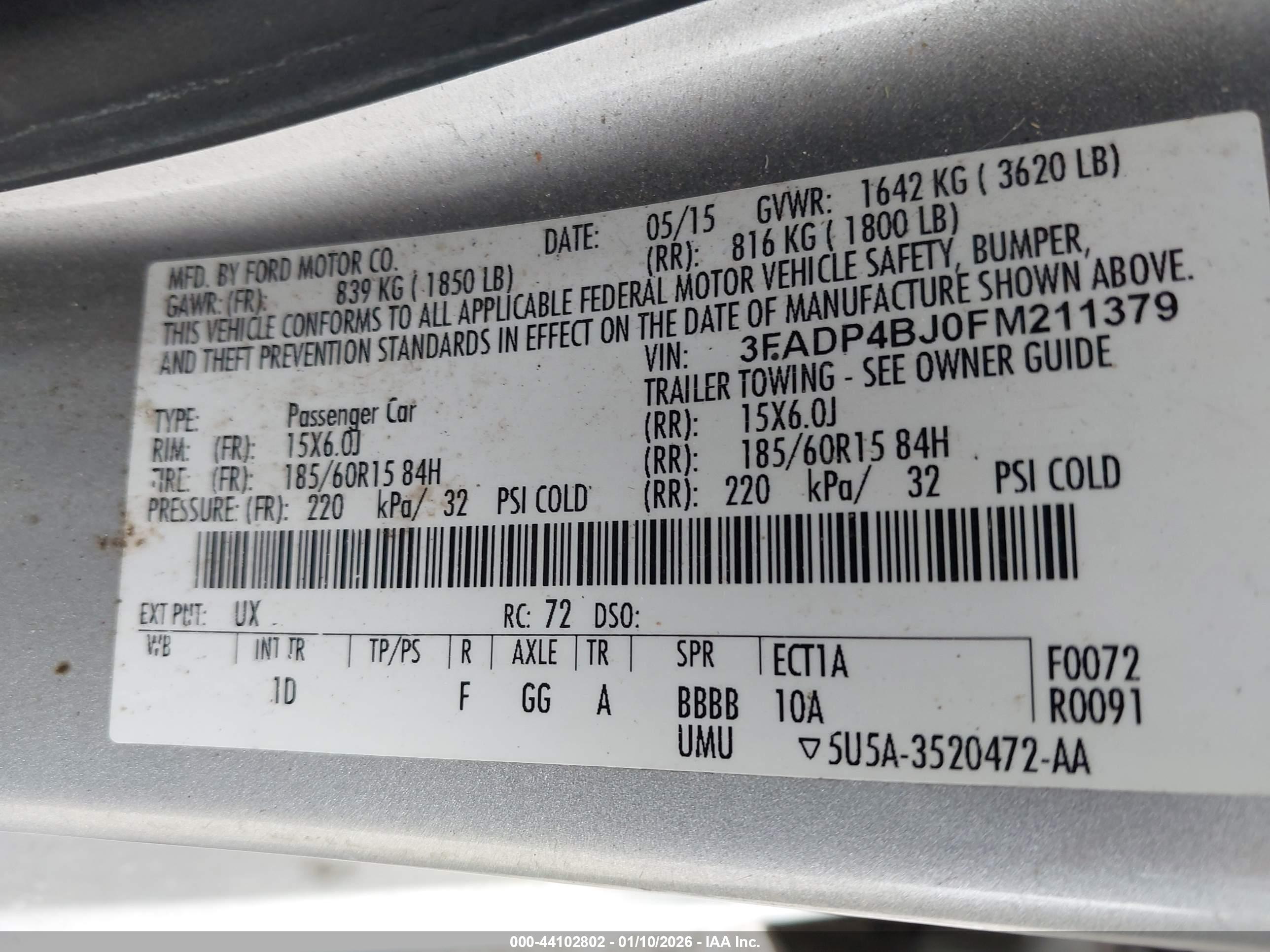 FORD FIESTA image 9