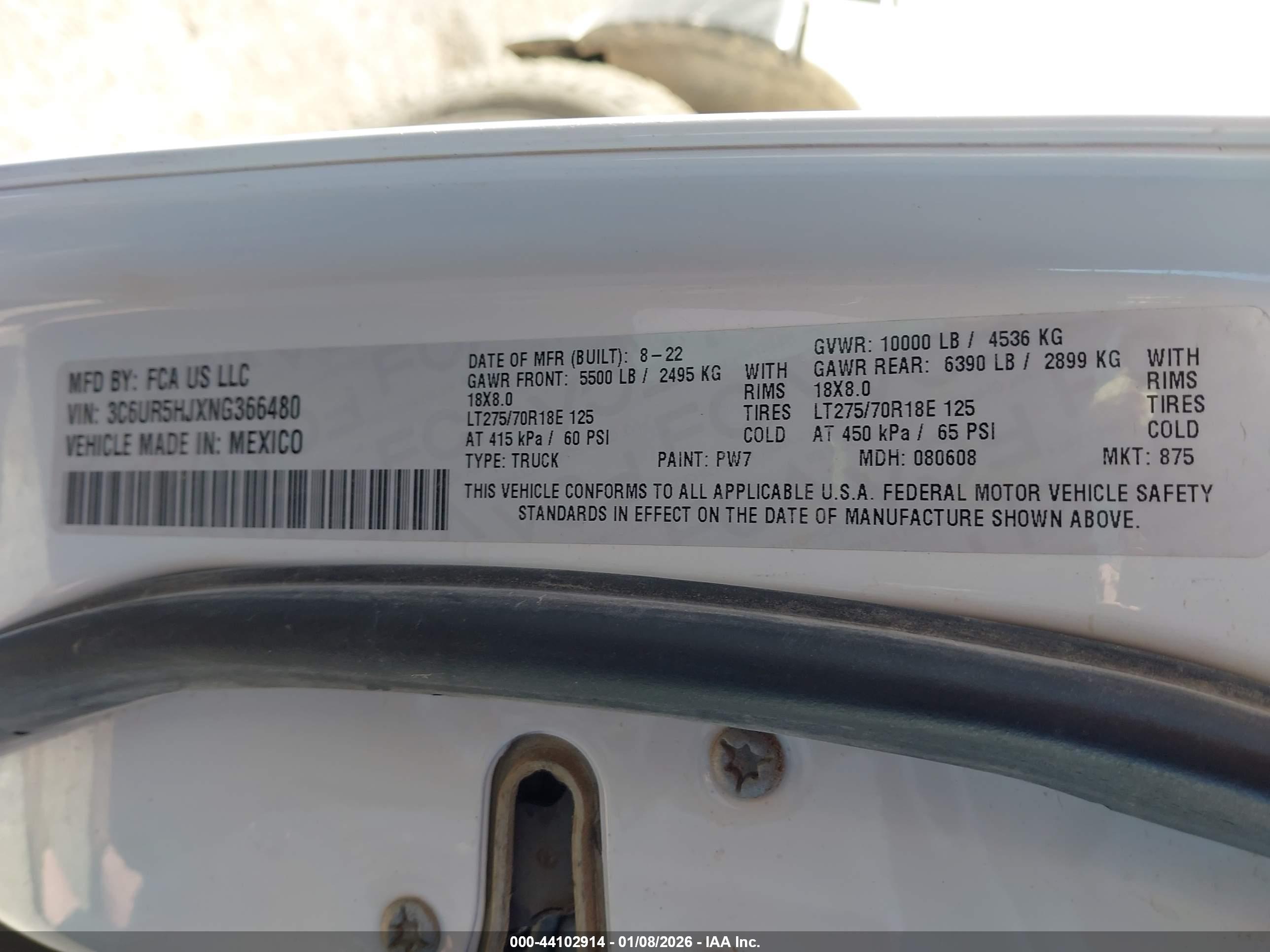 RAM 2500 image 9