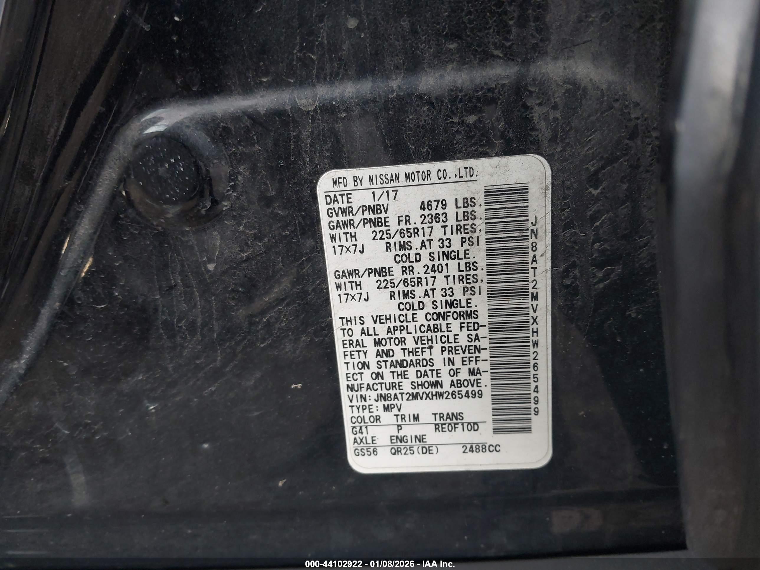 NISSAN ROGUE image 9