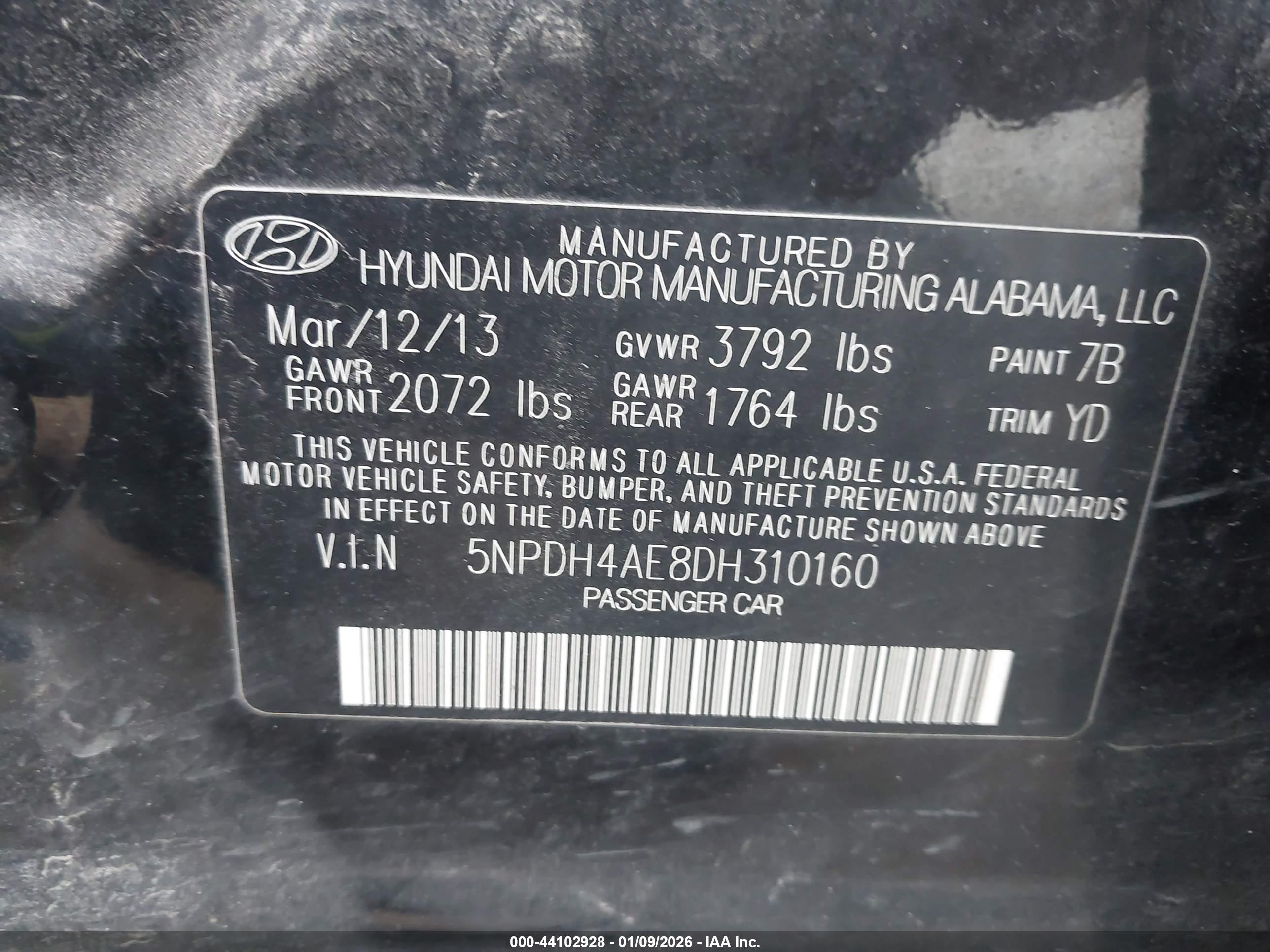 HYUNDAI ELANTRA image 9
