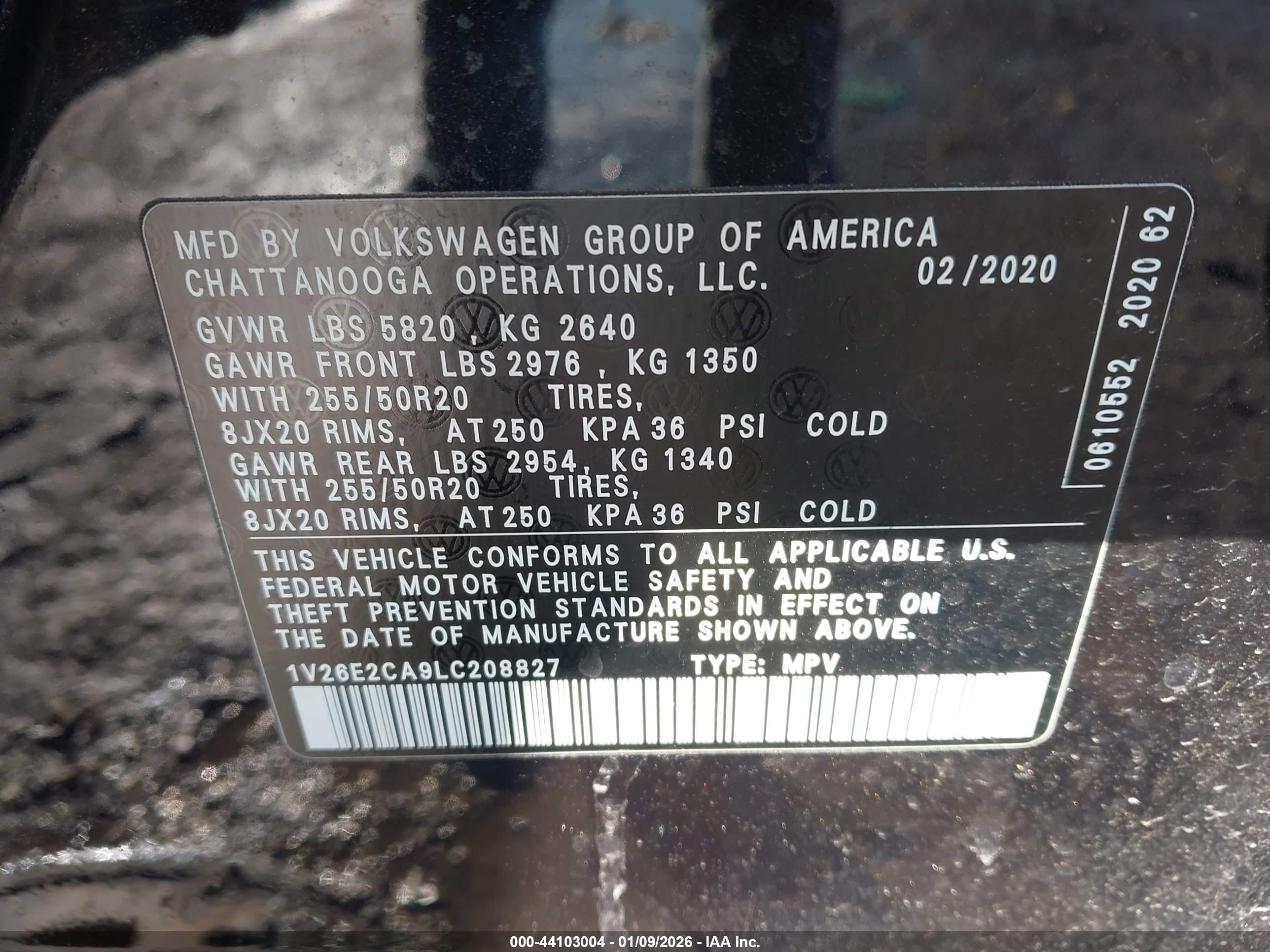 VOLKSWAGEN ATLAS image 9