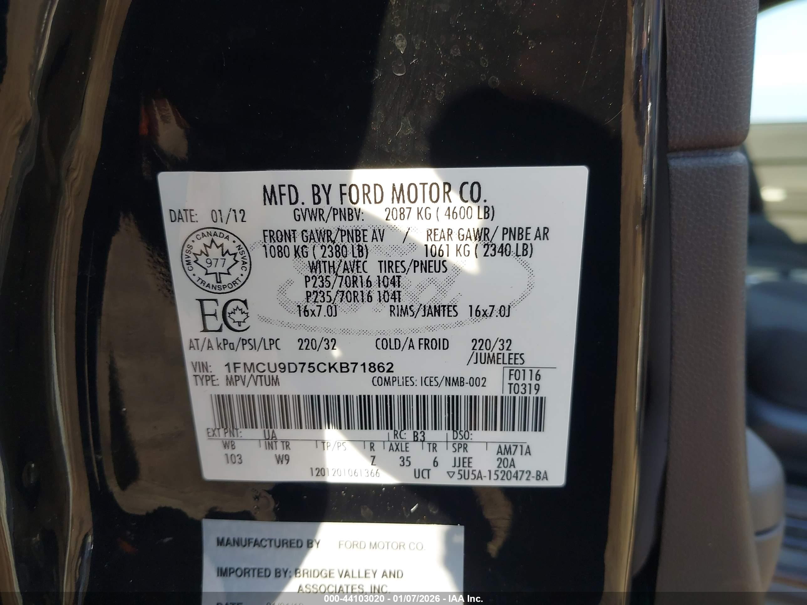 FORD ESCAPE image 9