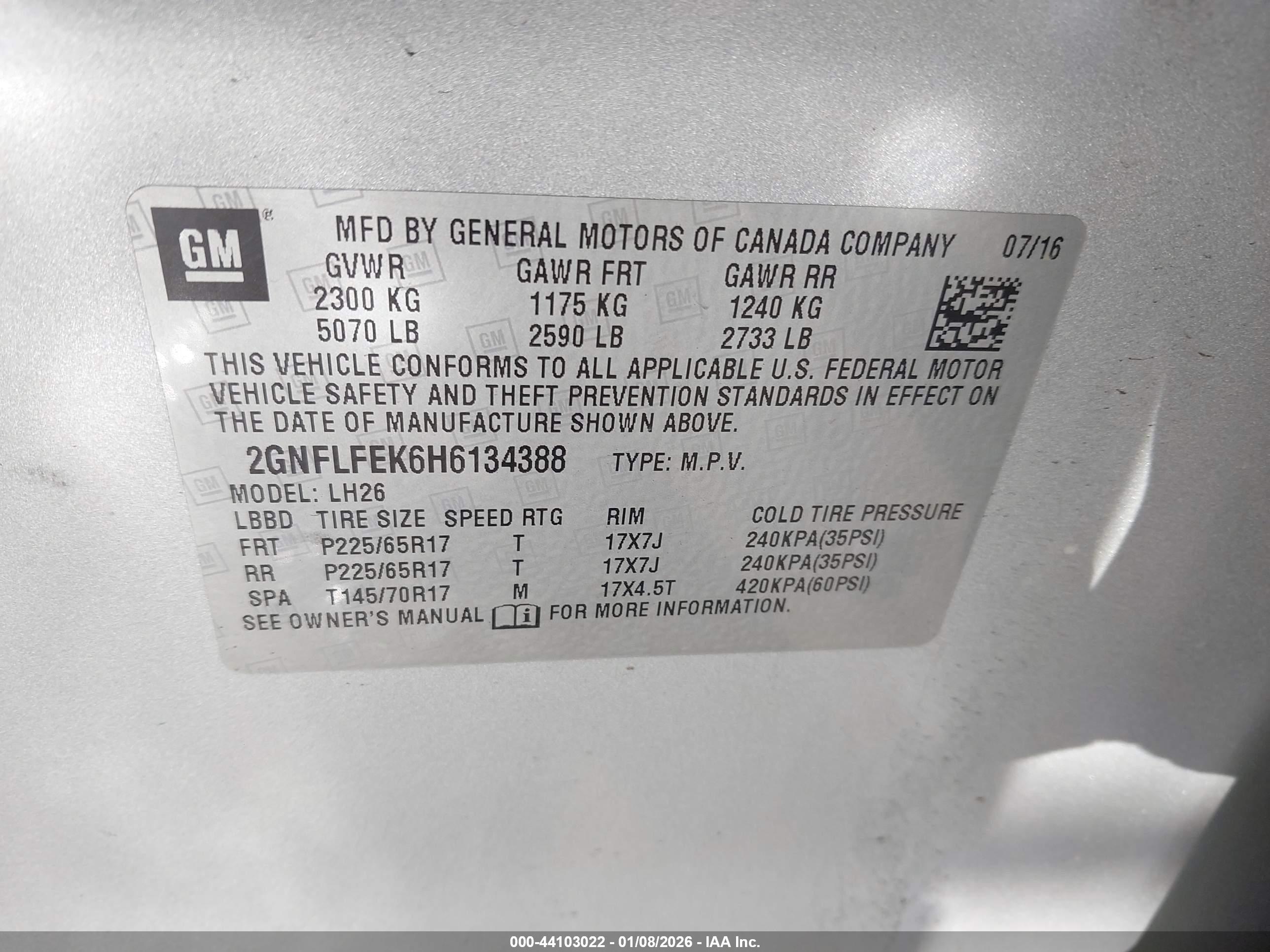 CHEVROLET EQUINOX image 9