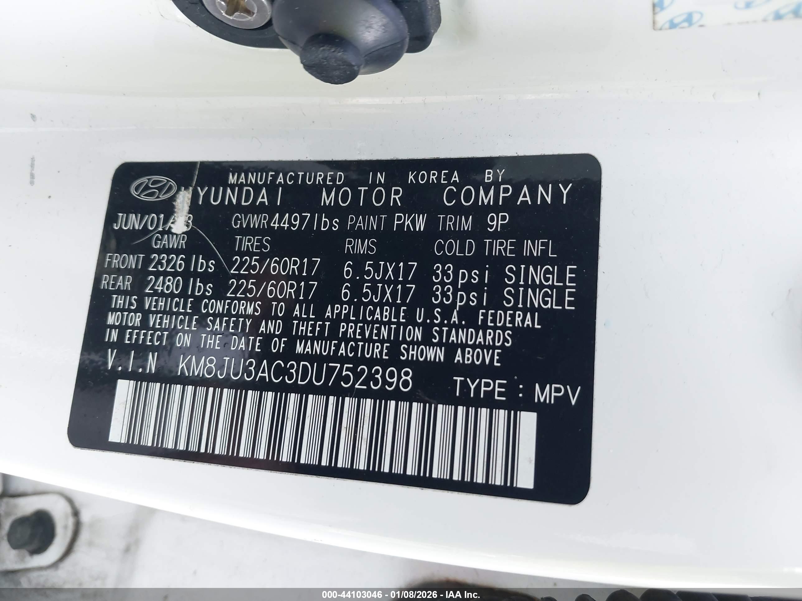 HYUNDAI TUCSON image 9