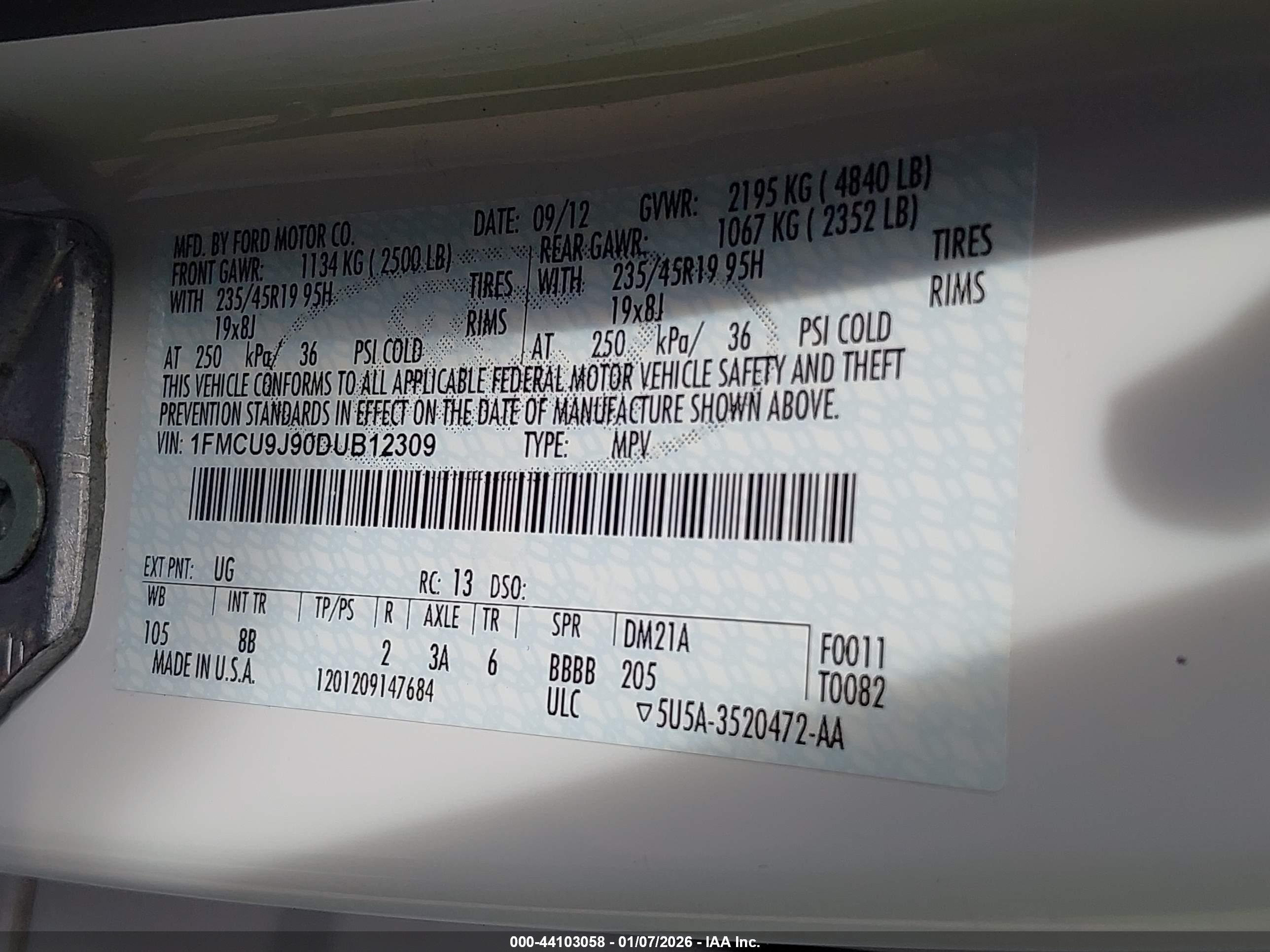 FORD ESCAPE image 9