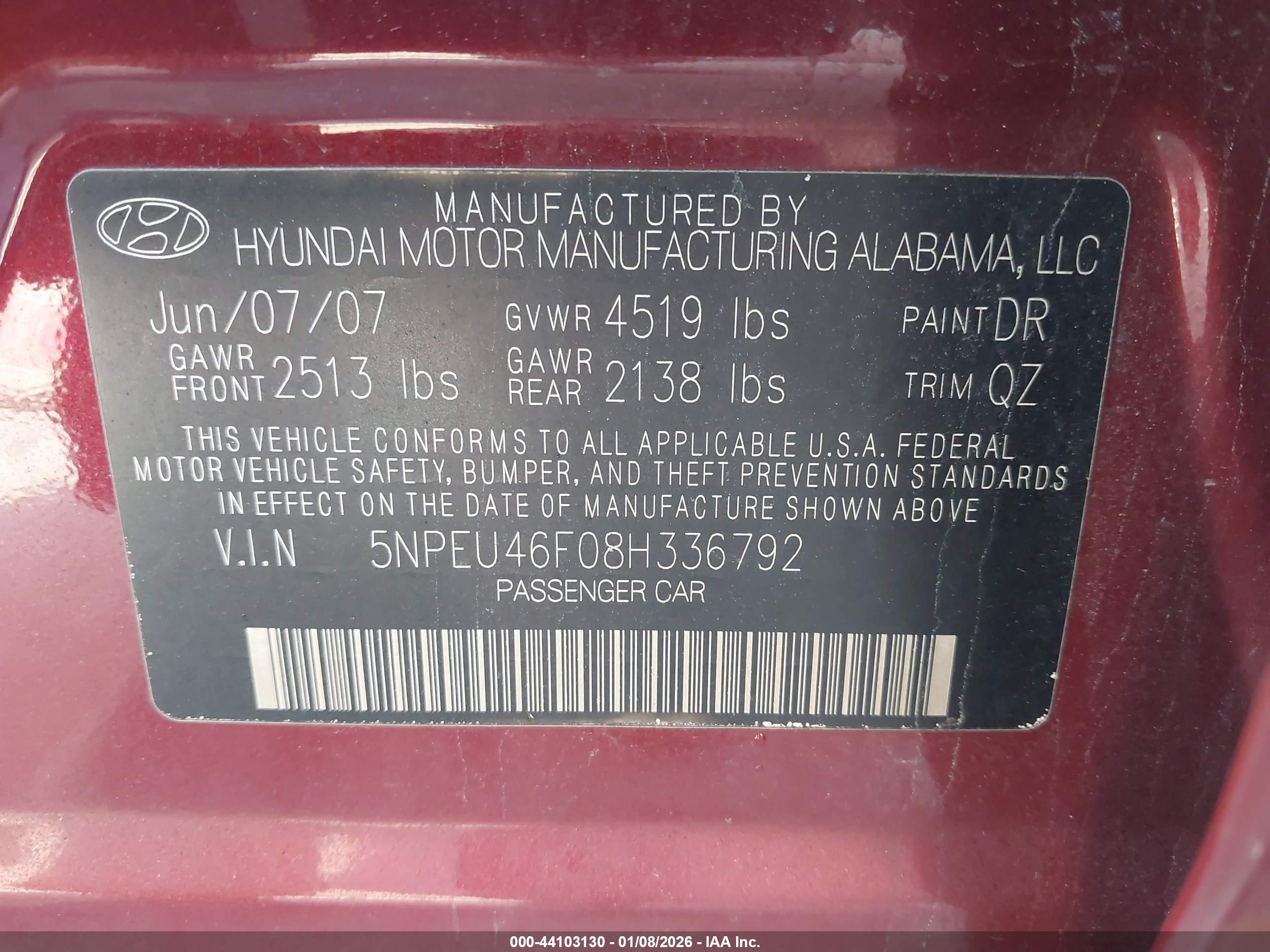 HYUNDAI SONATA image 9