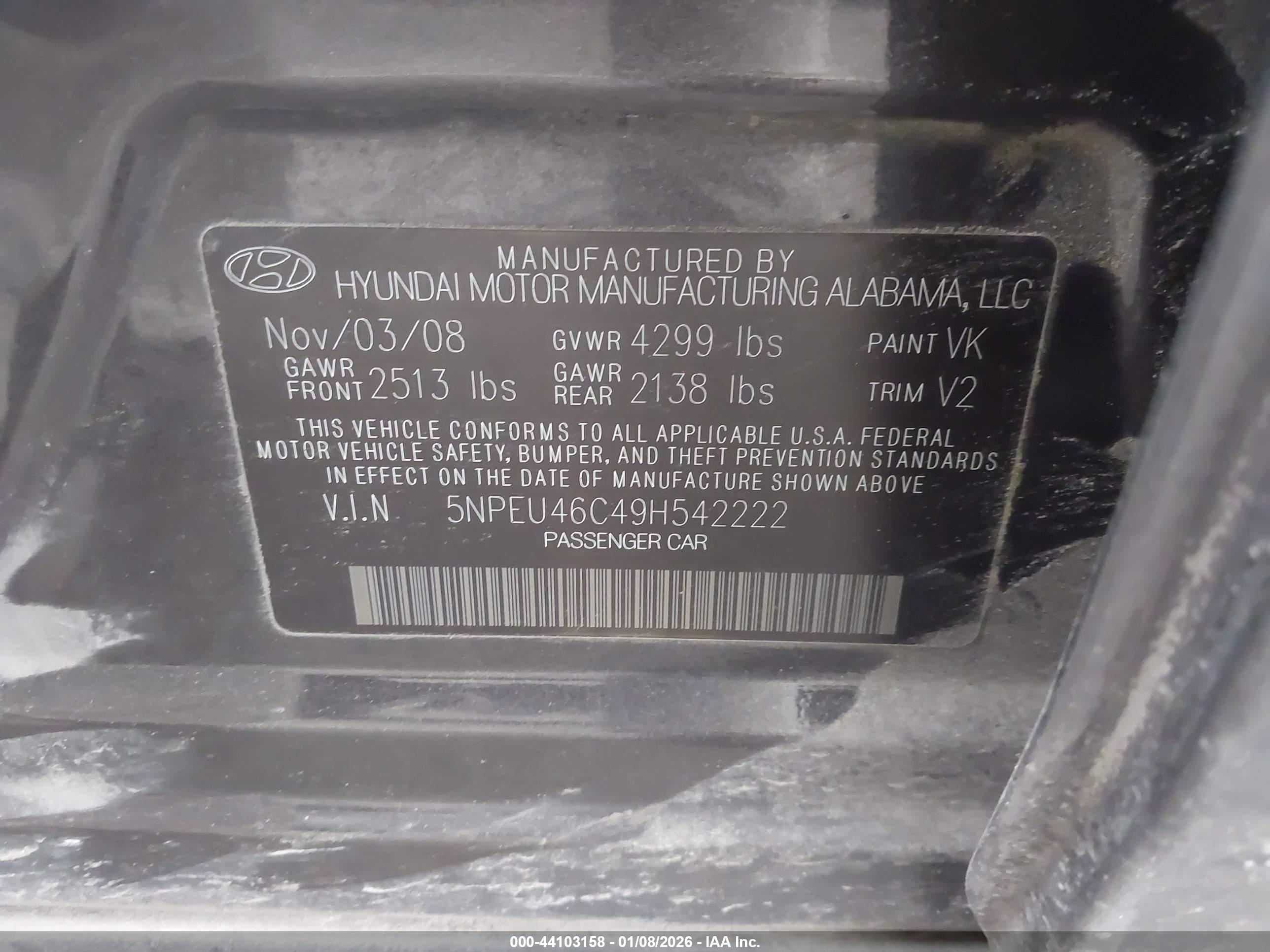 HYUNDAI SONATA image 9