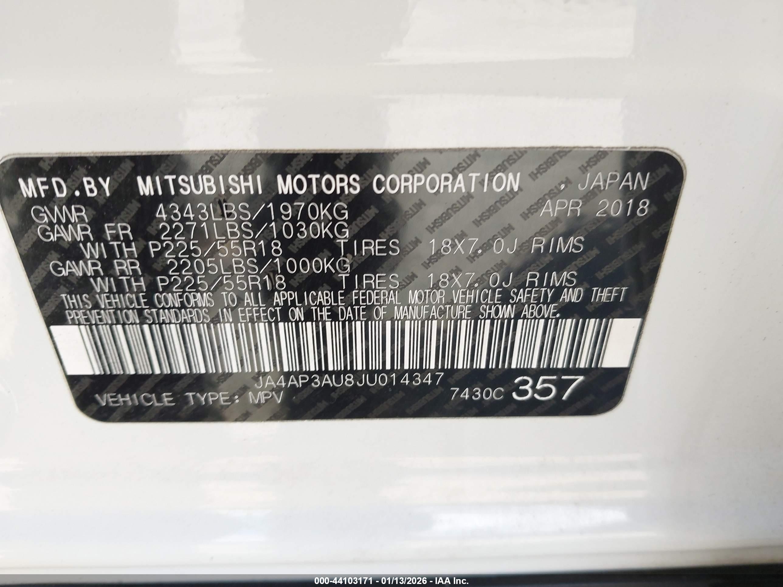 MITSUBISHI OUTLANDER image 9