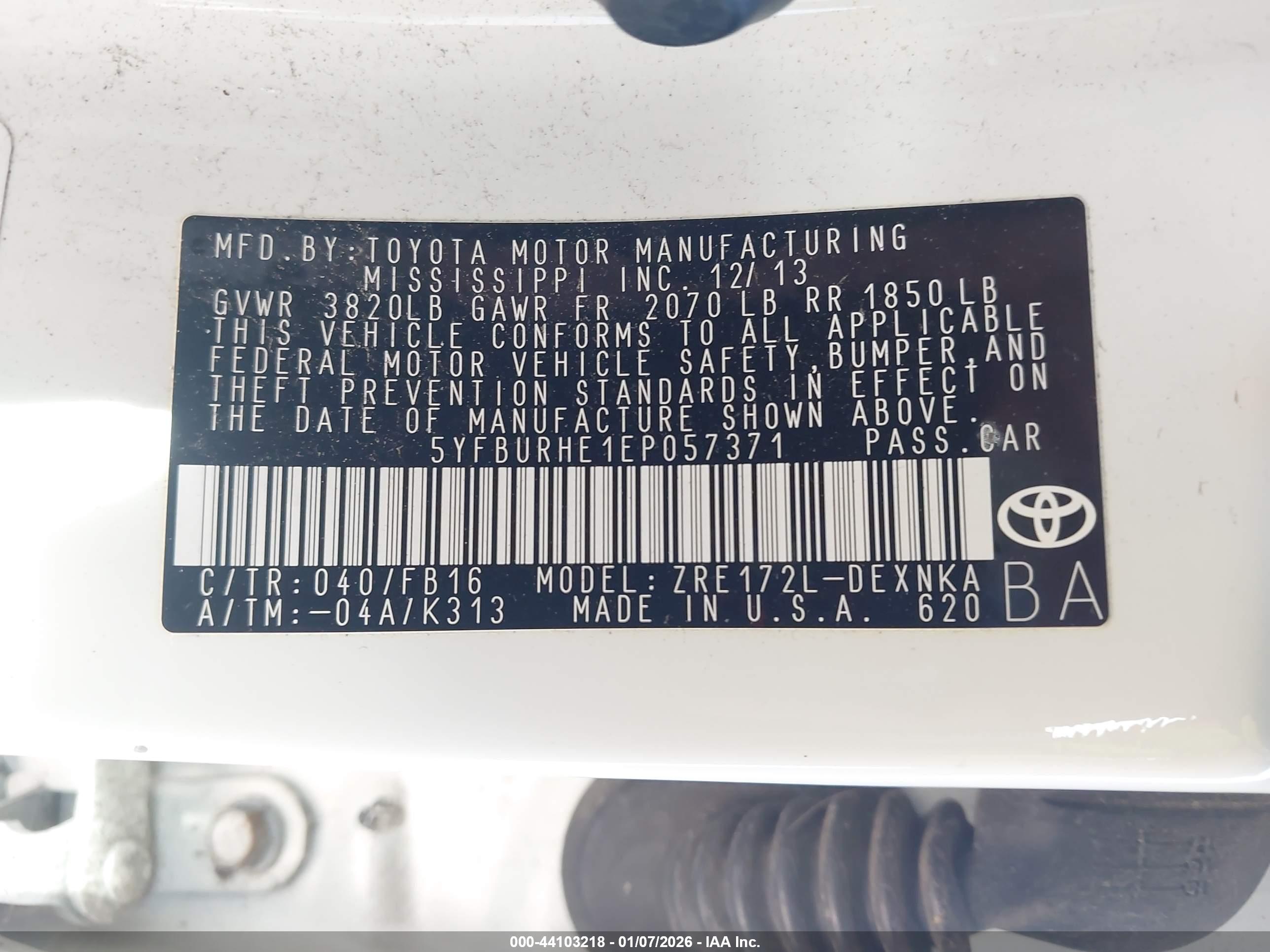 TOYOTA COROLLA image 9