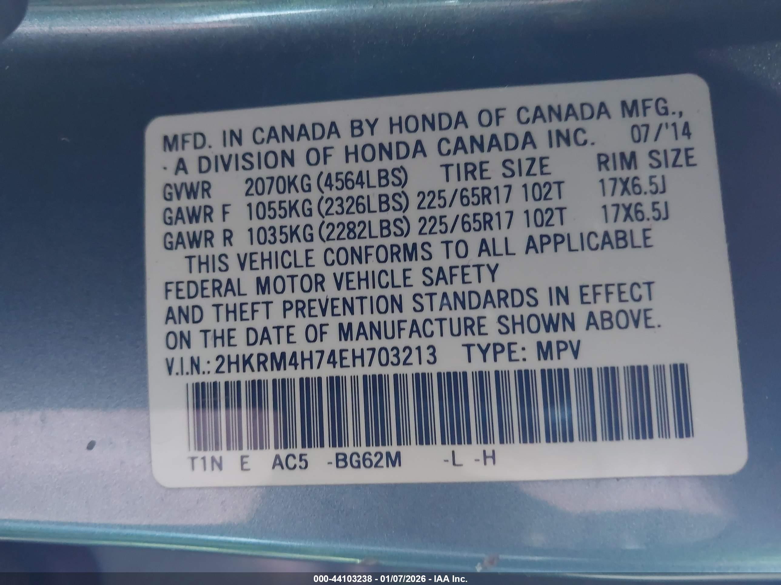 HONDA CR-V image 9